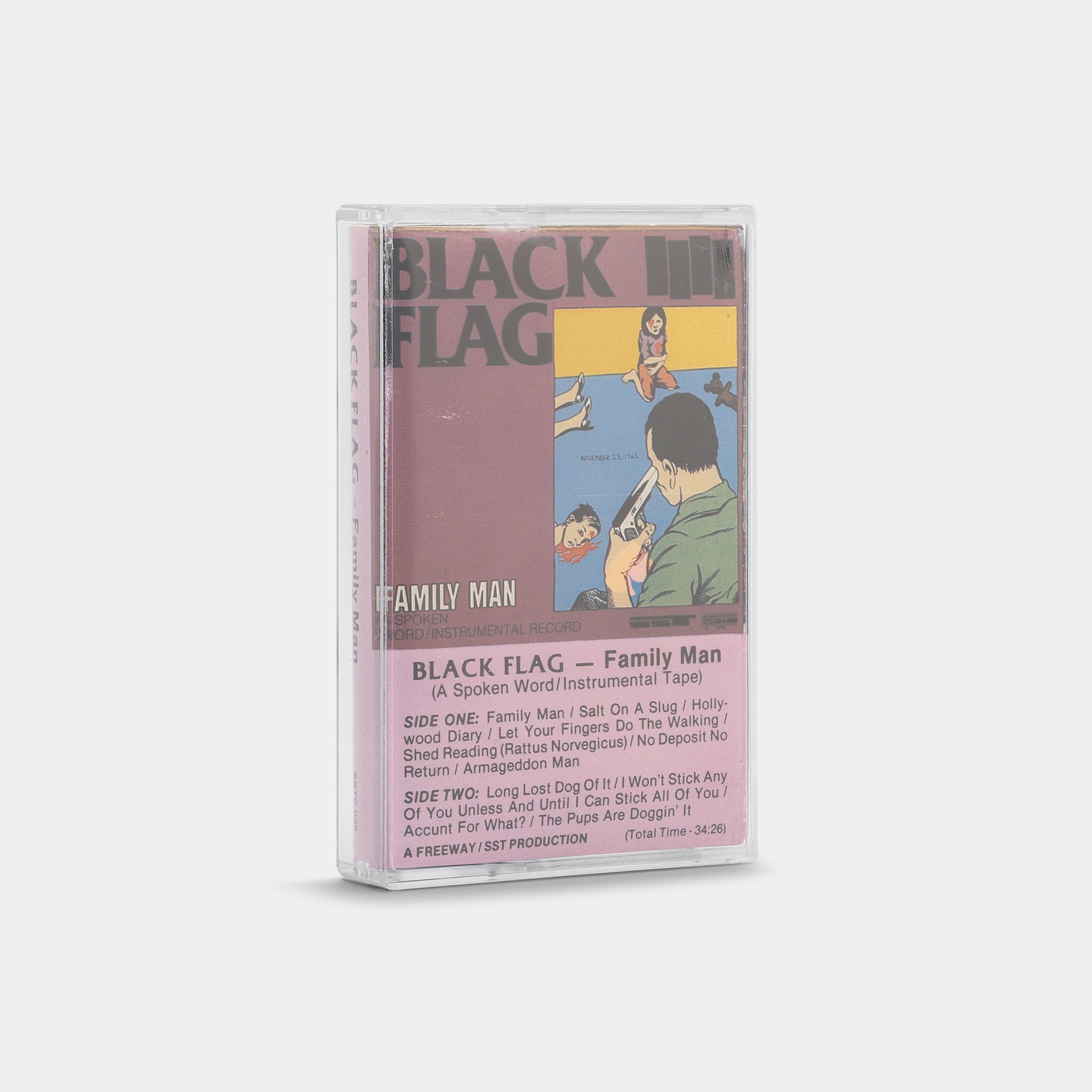 Black Flag - Family Man Cassette Tape