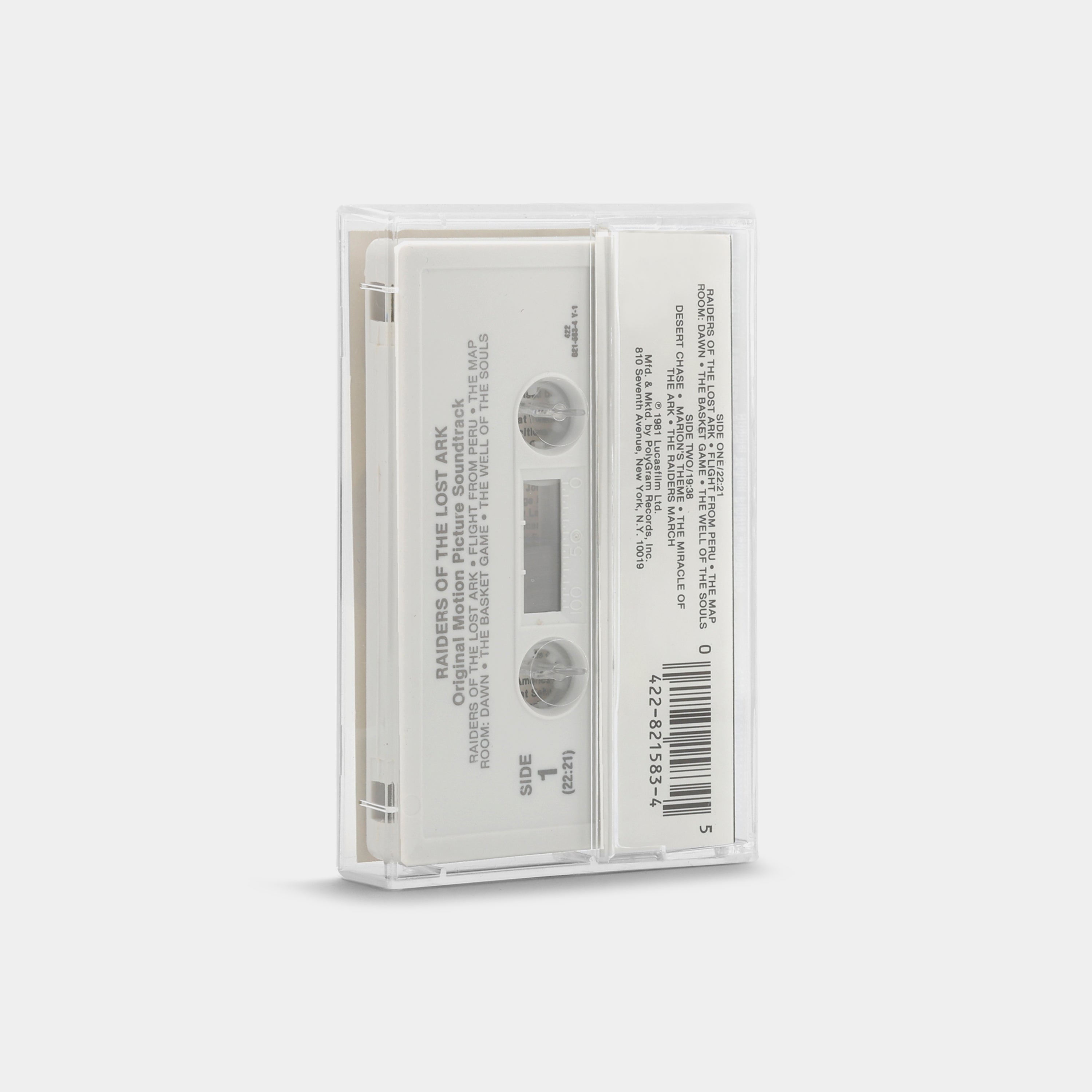 John Williams - Raiders Of The Lost Ark (Original Motion Picture Soundtrack) Cassette Tape