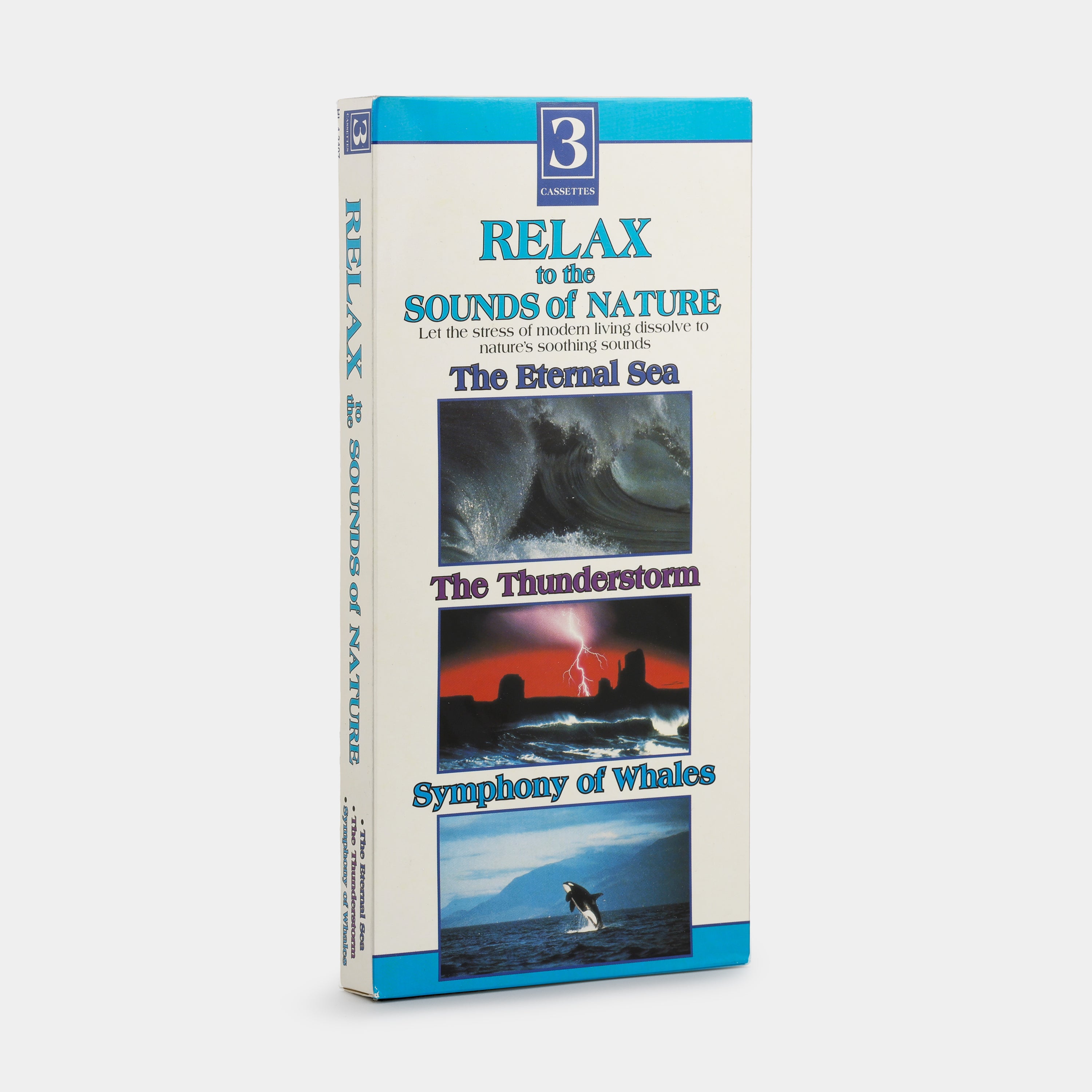 Sounds of Nature: The Eternal Sea, The Thunderstorm, Symphony of Whales Cassette Tape Set
