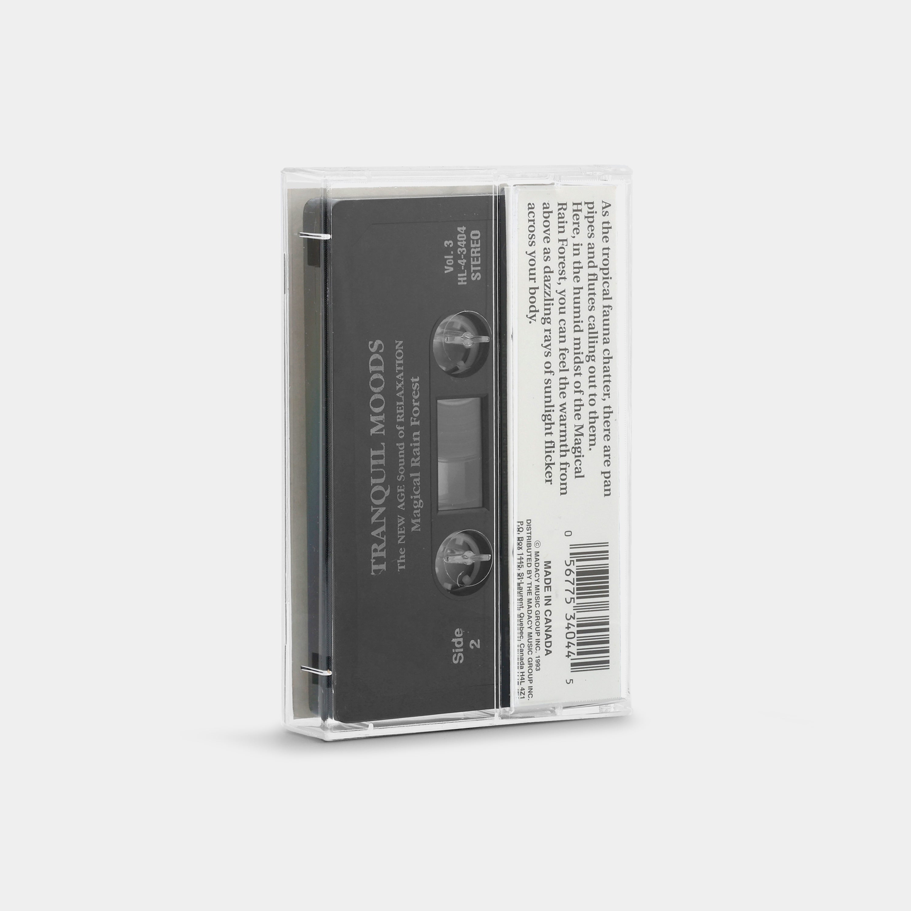 Tranquil Moods: The New Age Sounds of Relaxation Vol. 3 - Magical Rain Forest Cassette Tape