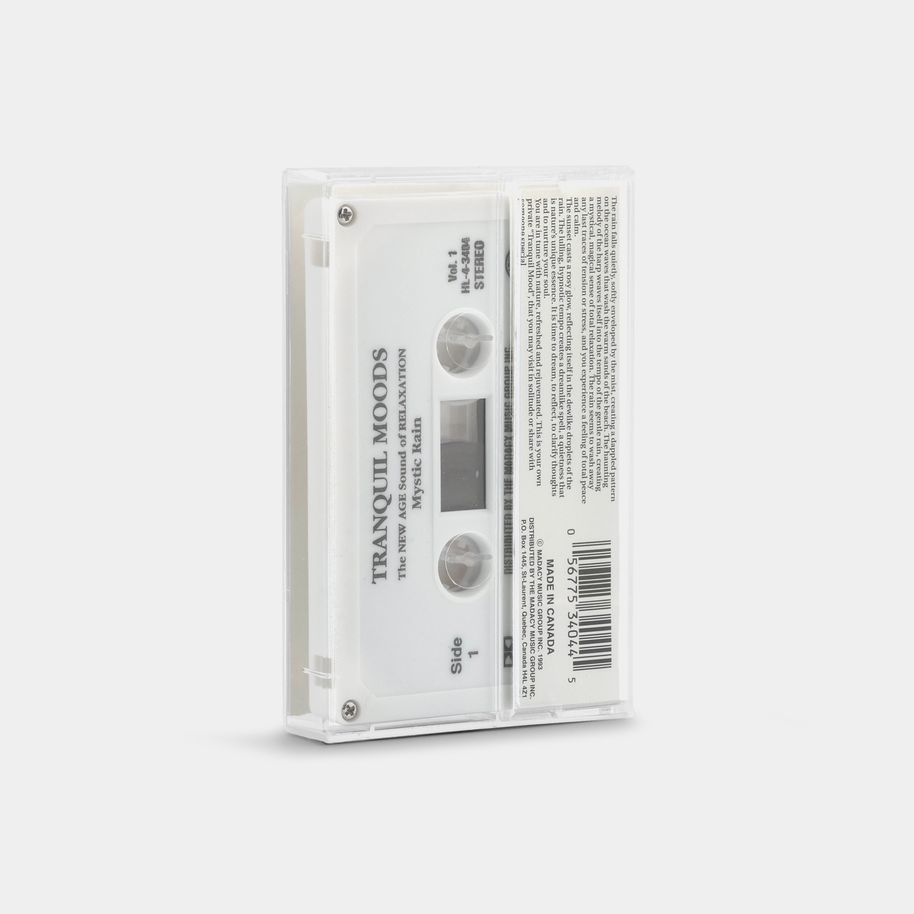 Tranquil Moods: The New Age Sounds of Relaxation Vol. 1 - Mystic Rain Cassette Tape