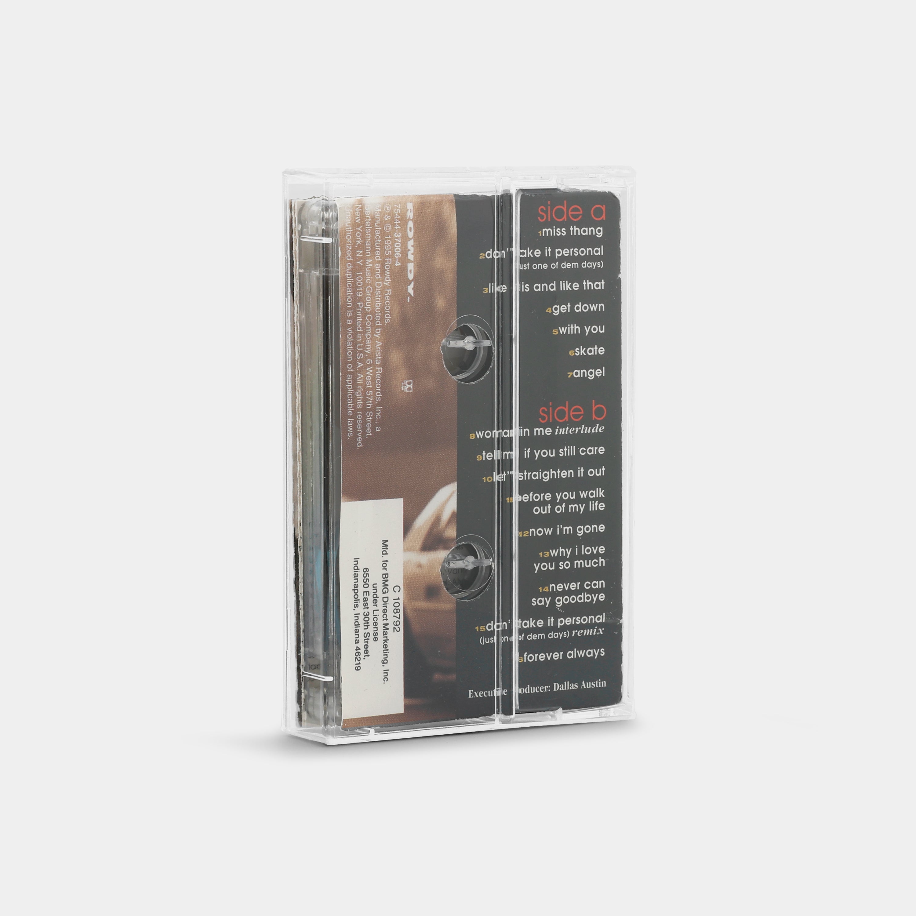 Monica - Miss Thang Cassette Tape