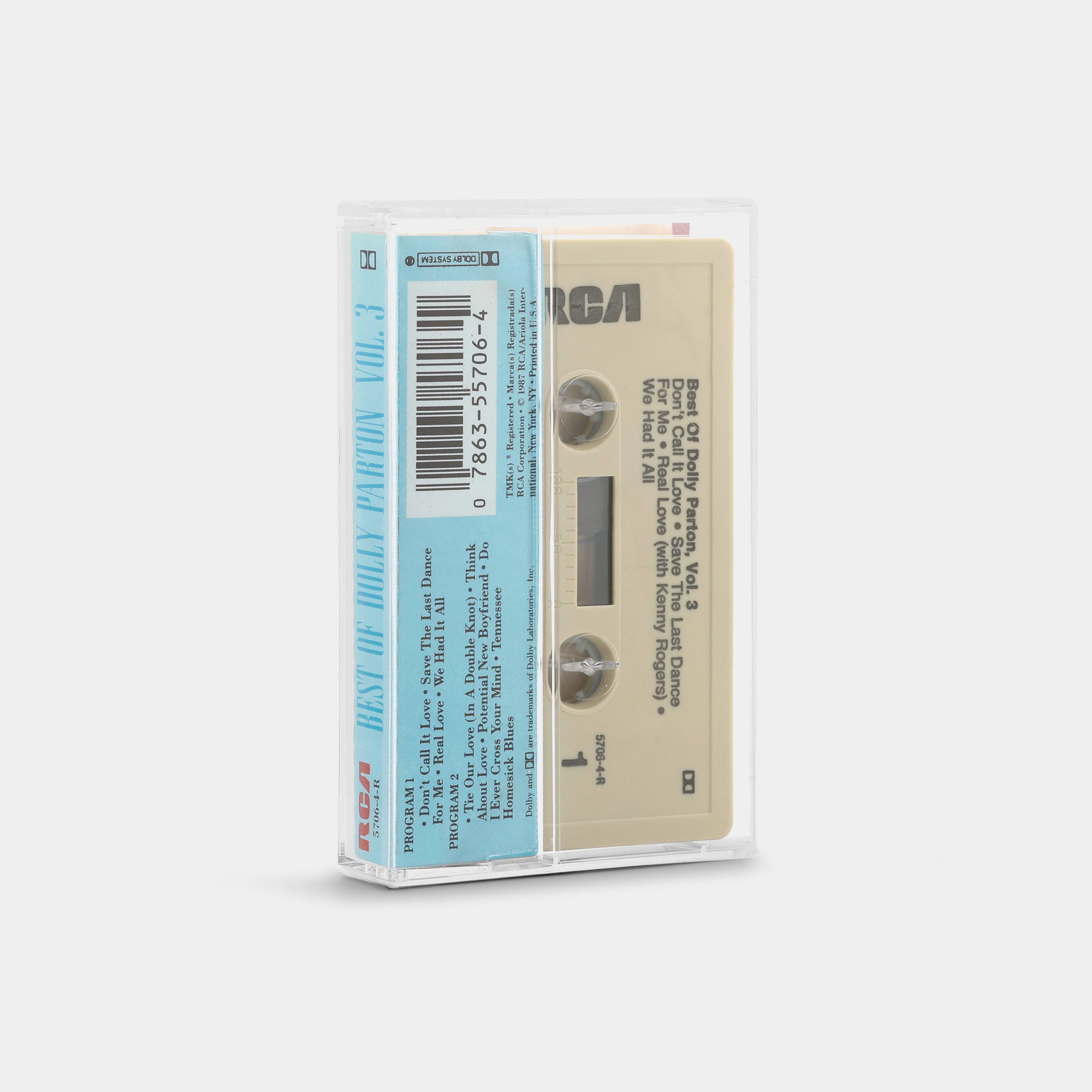 Dolly Parton - Best Of Dolly Parton Vol. 3 Cassette Tape