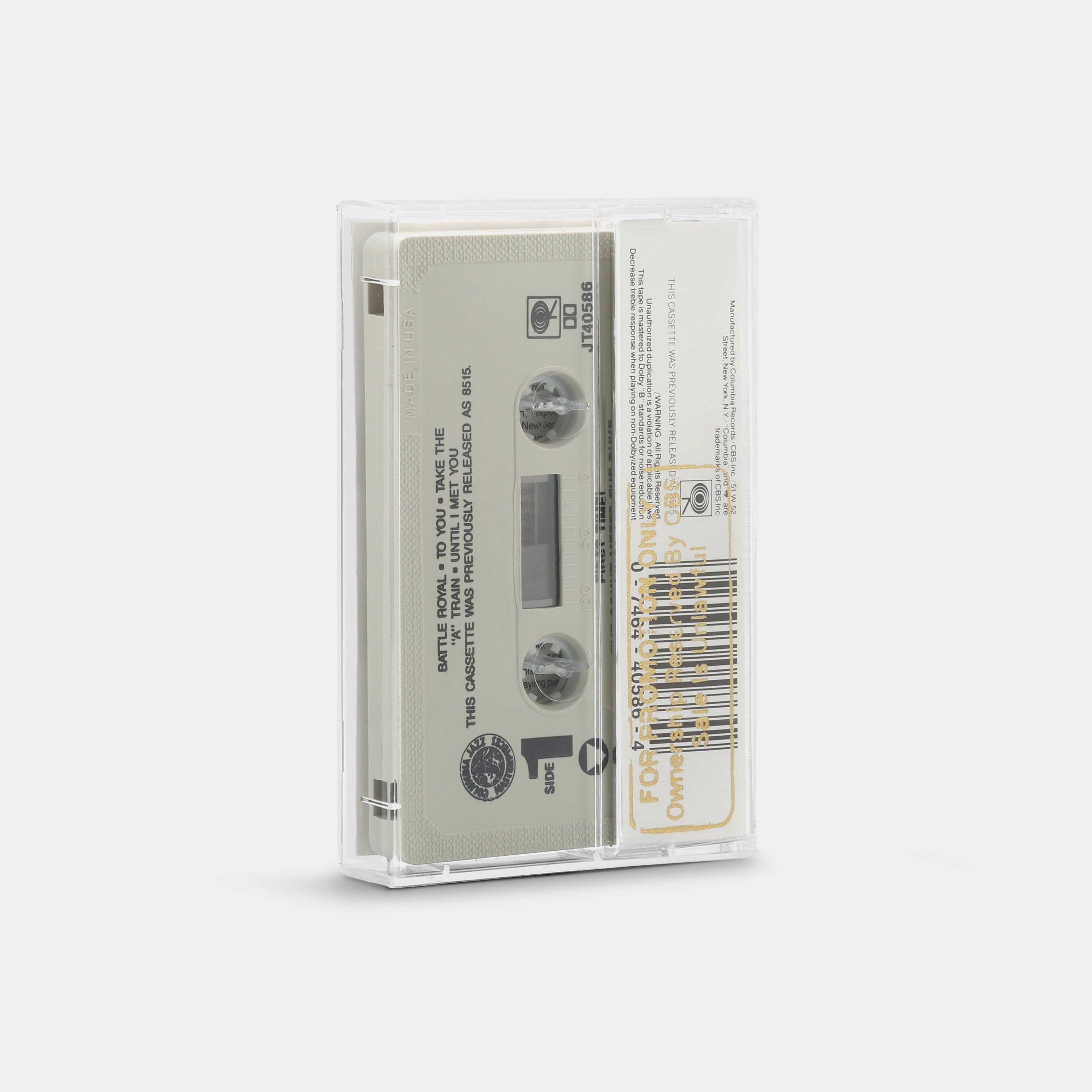 Duke Ellington And Count Basie - First Time! The Count Meets The Duke Cassette Tape