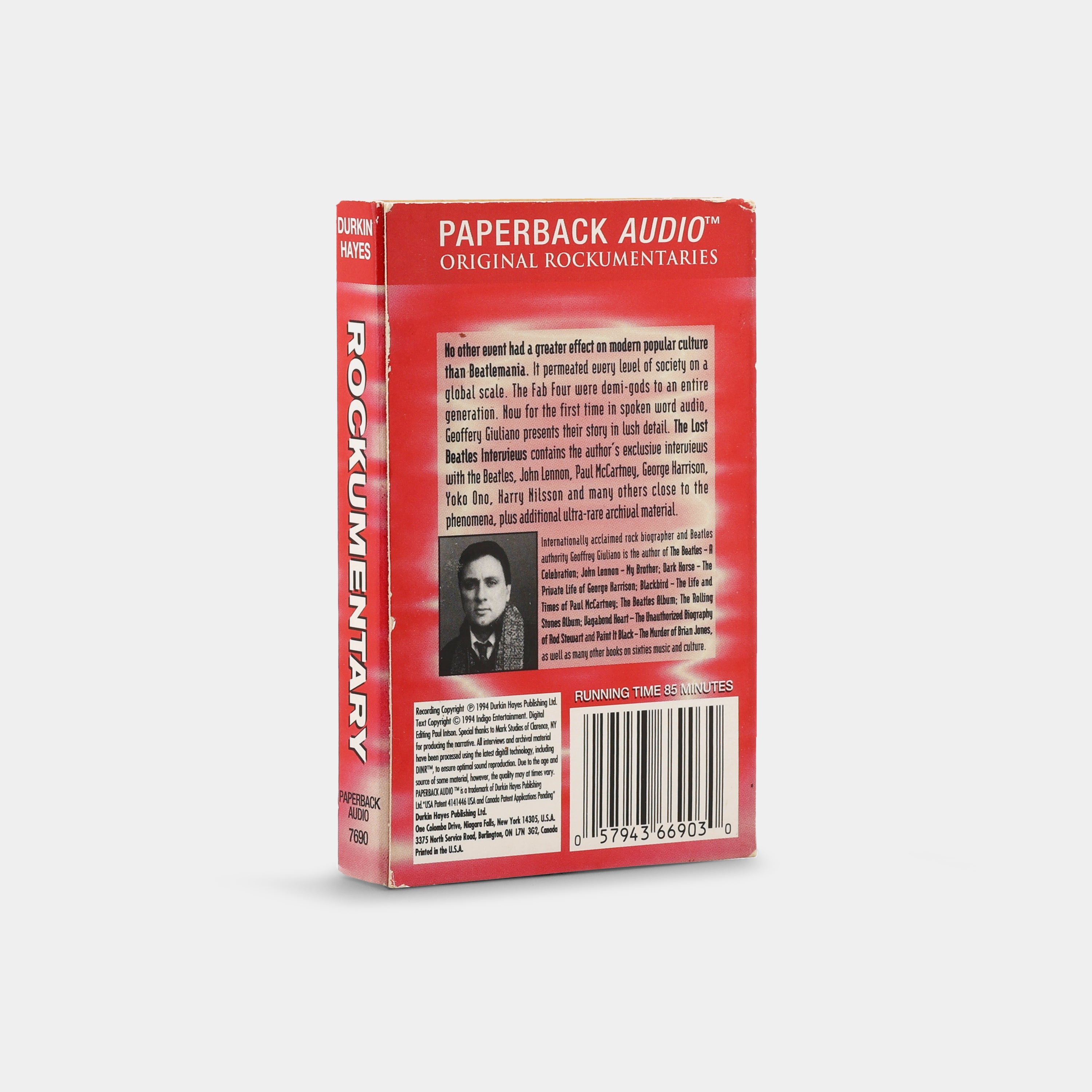 Geoffrey Giuliano - The Lost Beatles Interviews Cassette Tape