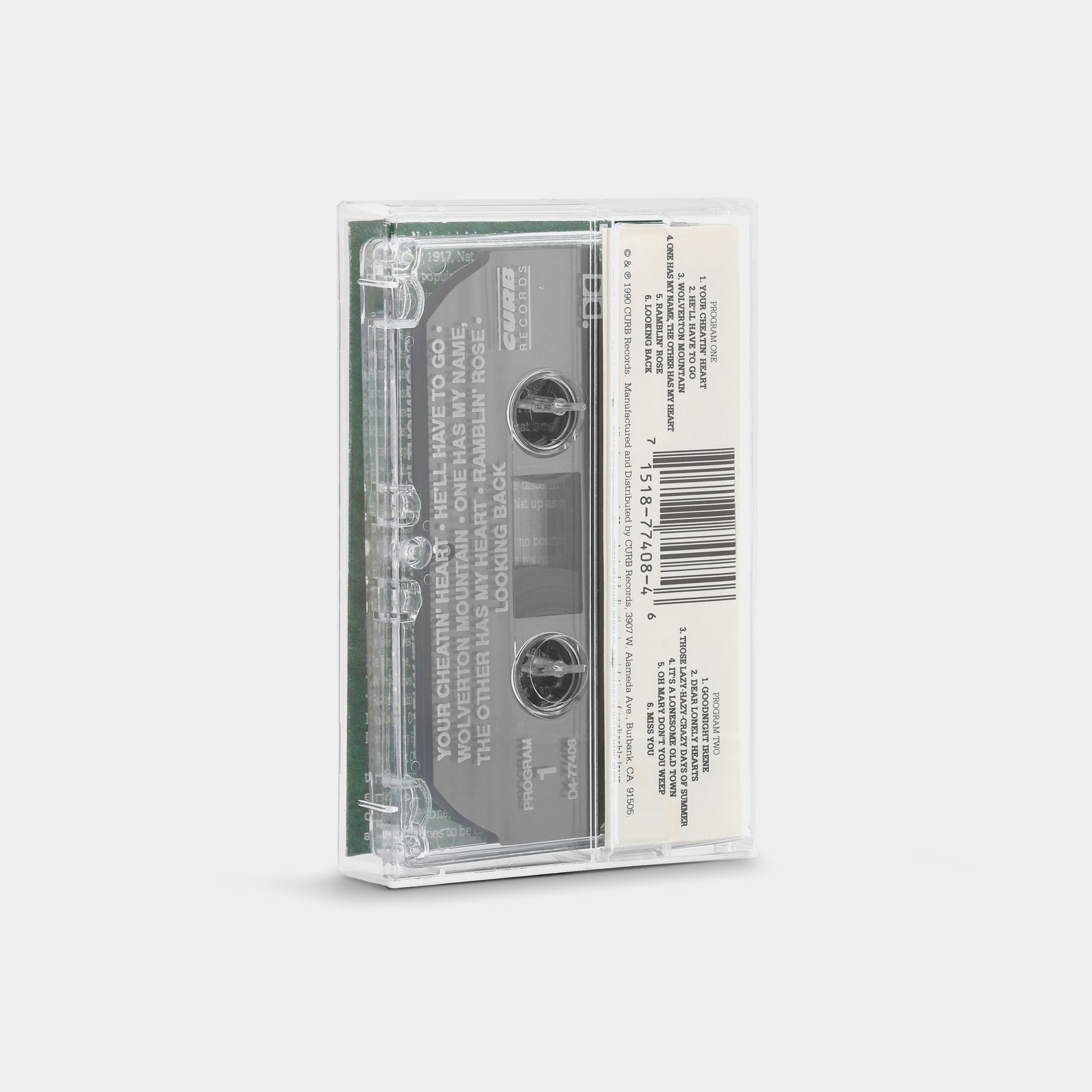 Nat King Cole - Greatest Country Hits Cassette Tape