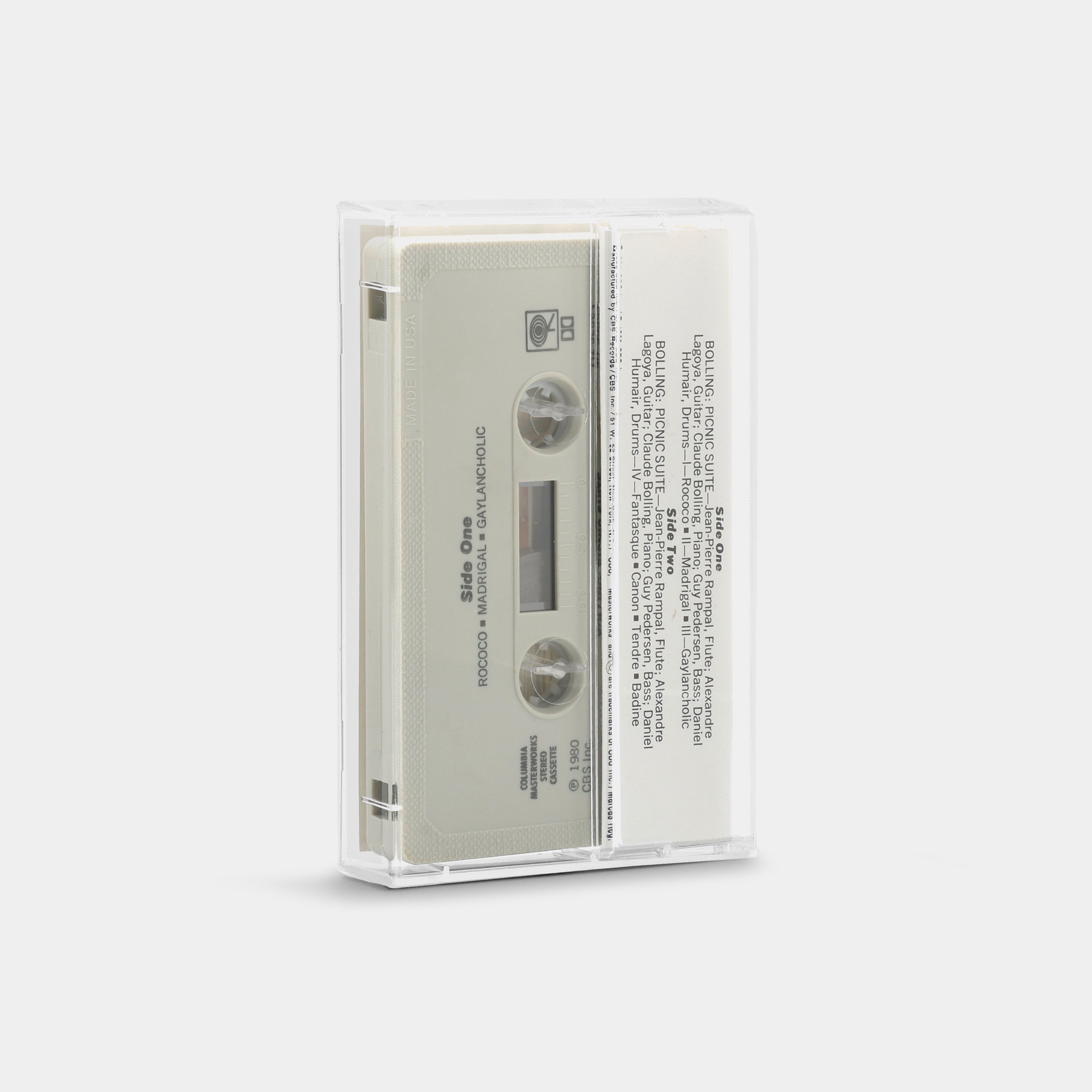 Jean-Pierre Rampal, Alexandre Lagoya & Claude Bolling - Picnic Suite Cassette Tape