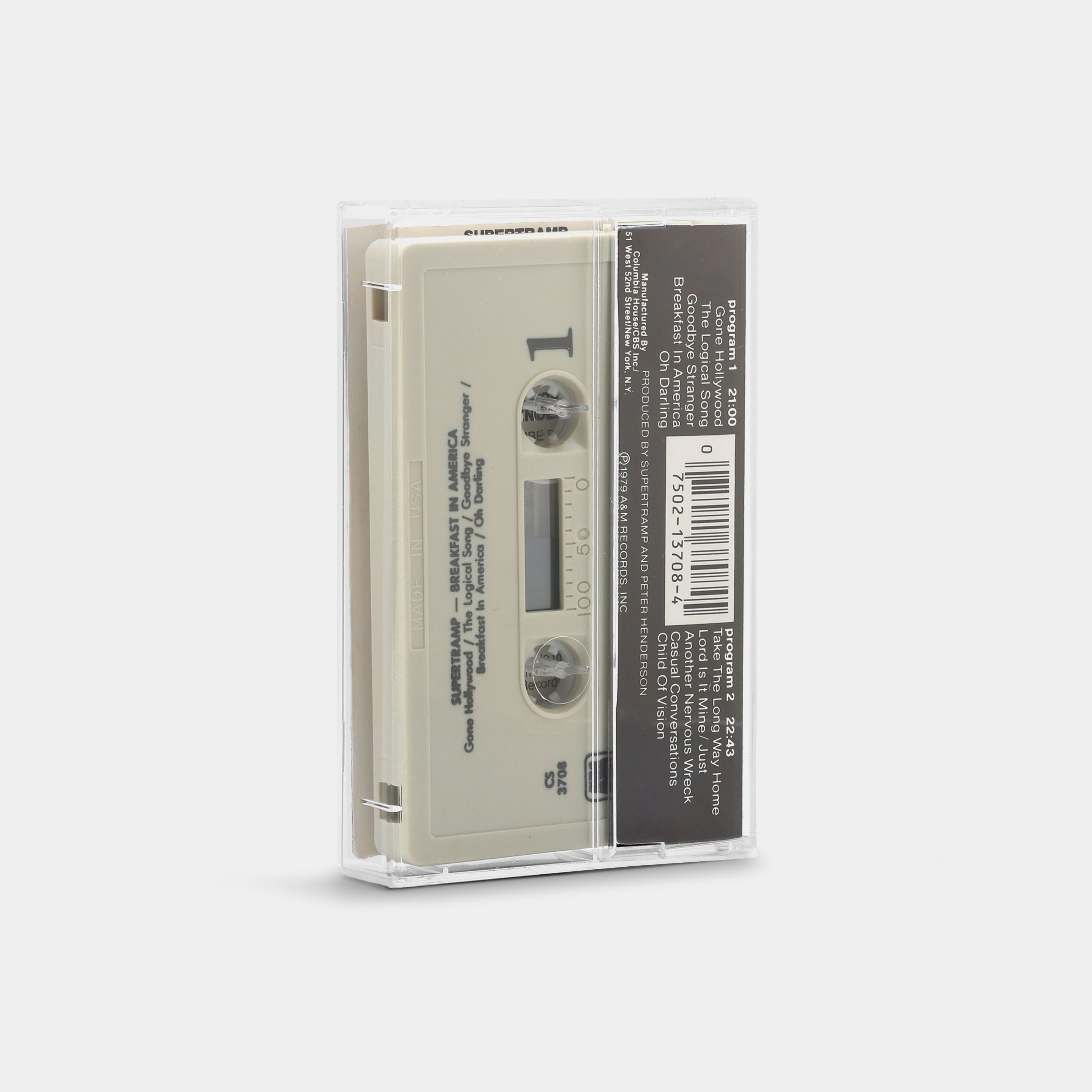 Supertramp - Breakfast In America Cassette Tape