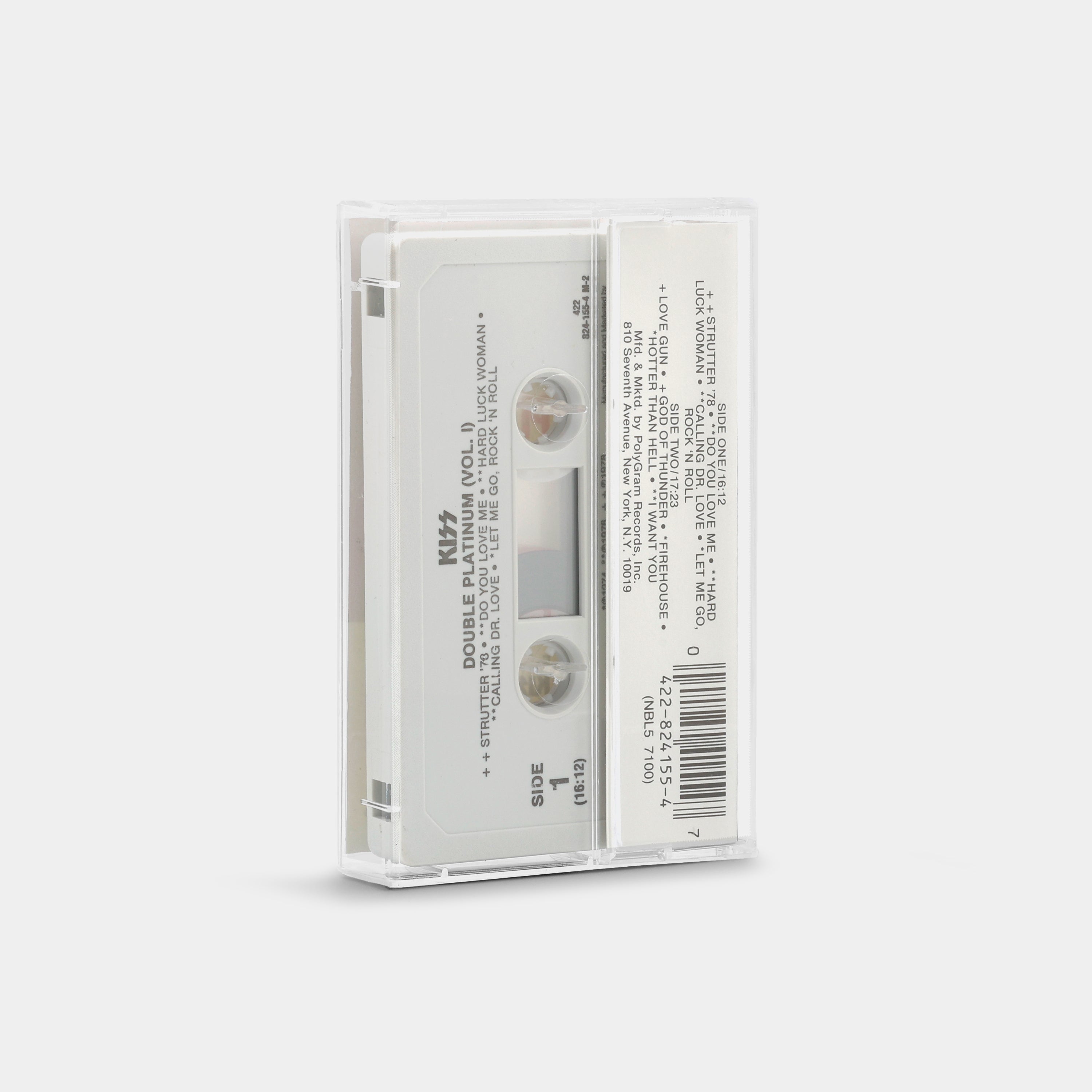 KISS - Double Platinum Vol. 1 Cassette Tape