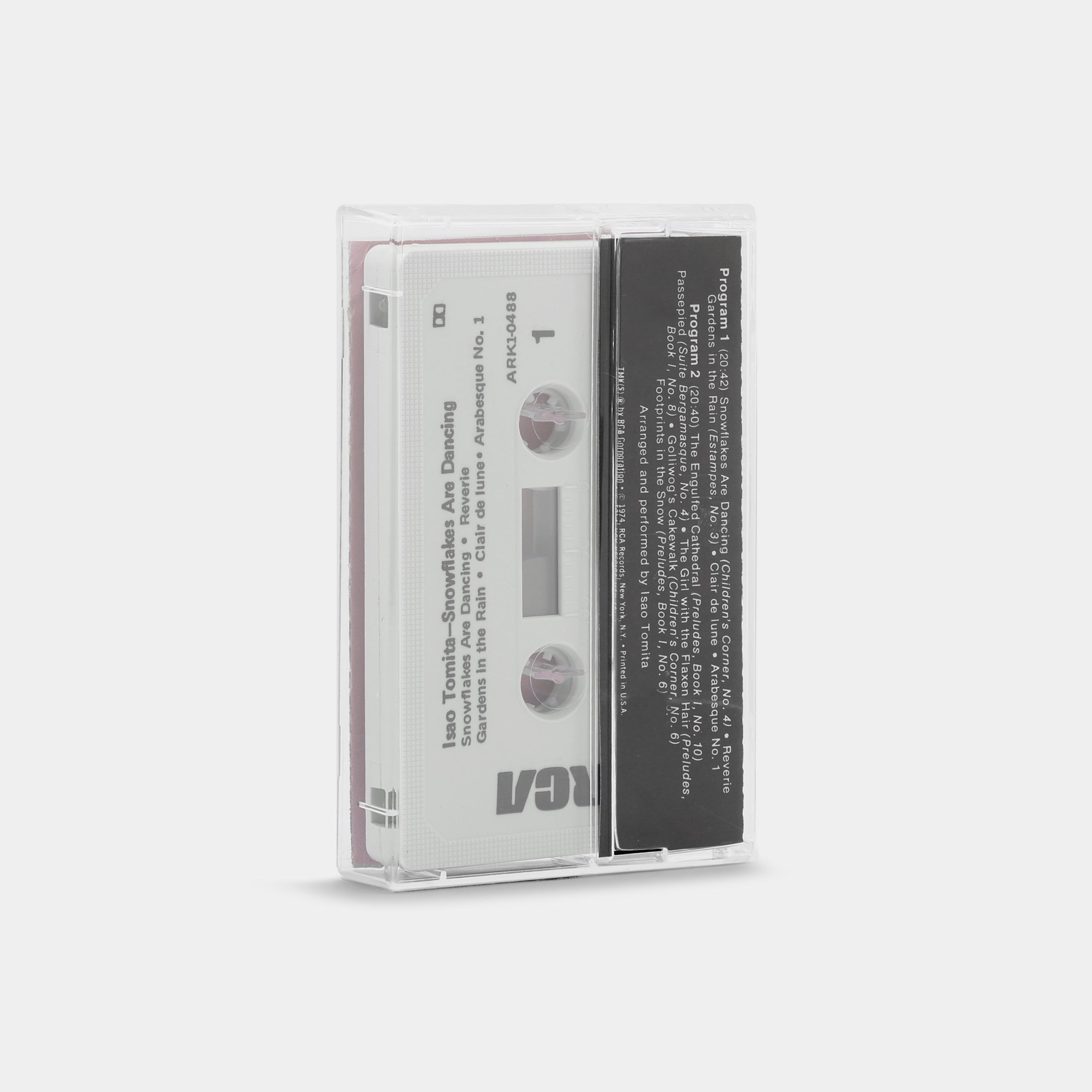 Tomita - Snowflakes Are Dancing Cassette Tape