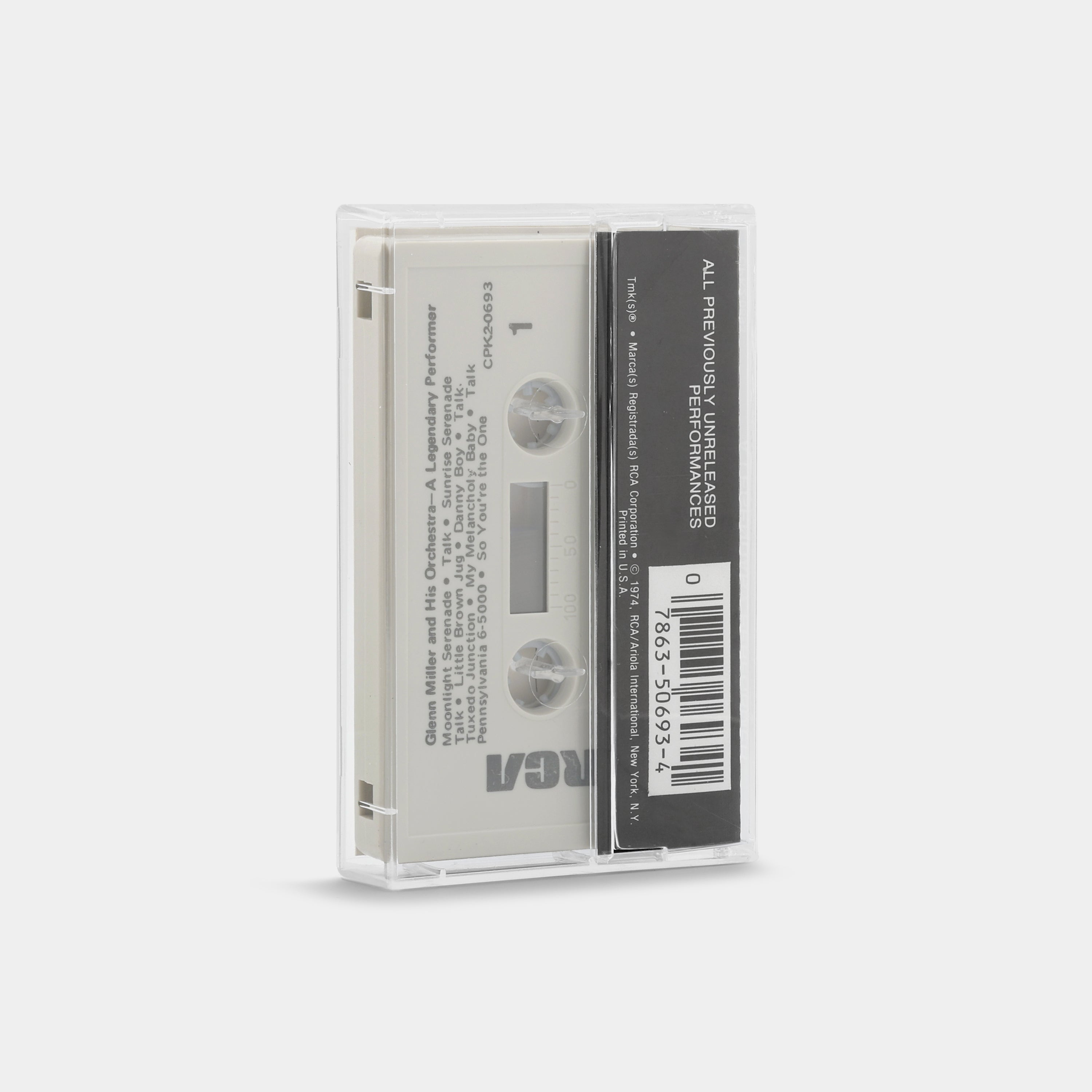 Glenn Miller And His Orchestra - A Legendary Performer Cassette Tape