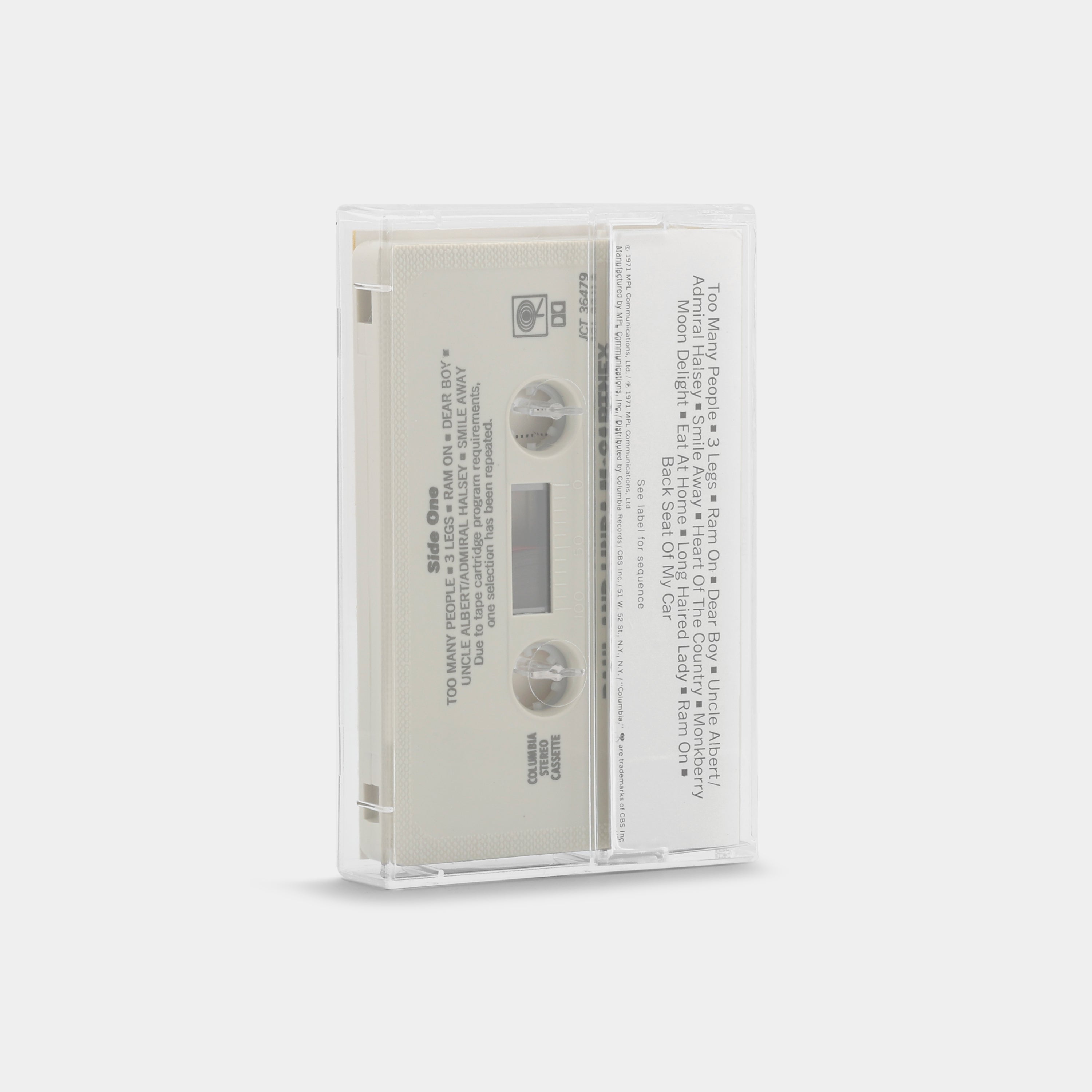 Paul And Linda McCartney - Ram Cassette Tape