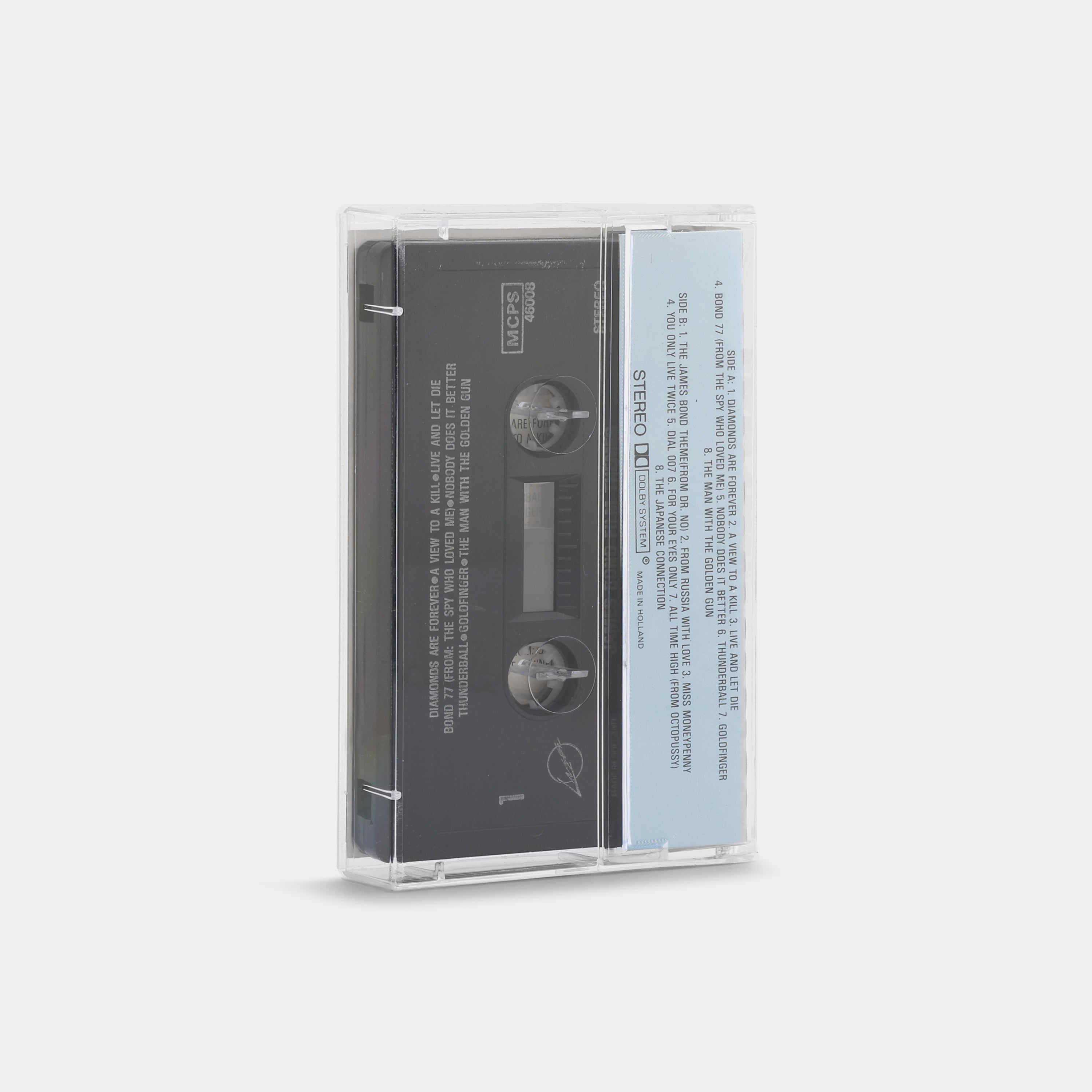 James Bond Film Themes Cassette Tape