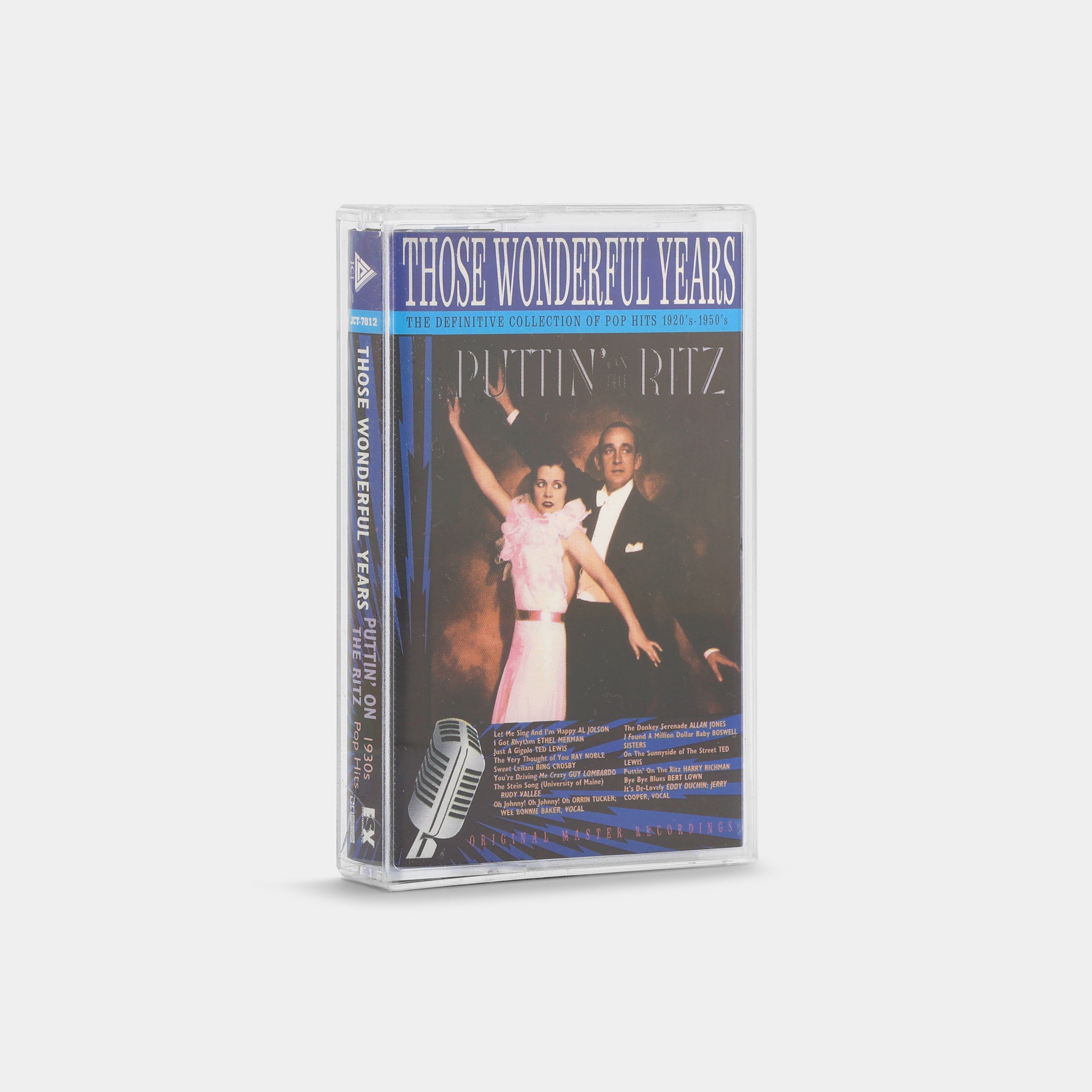 Those Wonderful Years – Puttin' On The Ritz Cassette Tape