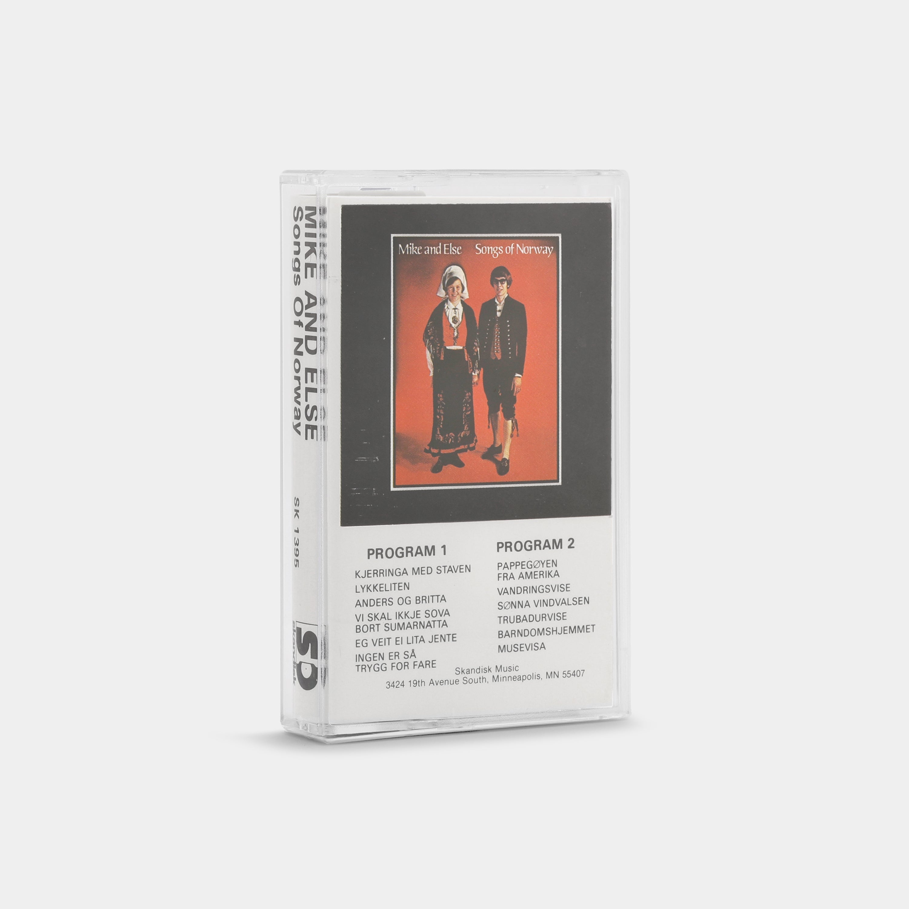 Mike And Else - Songs Of Norway Cassette Tape