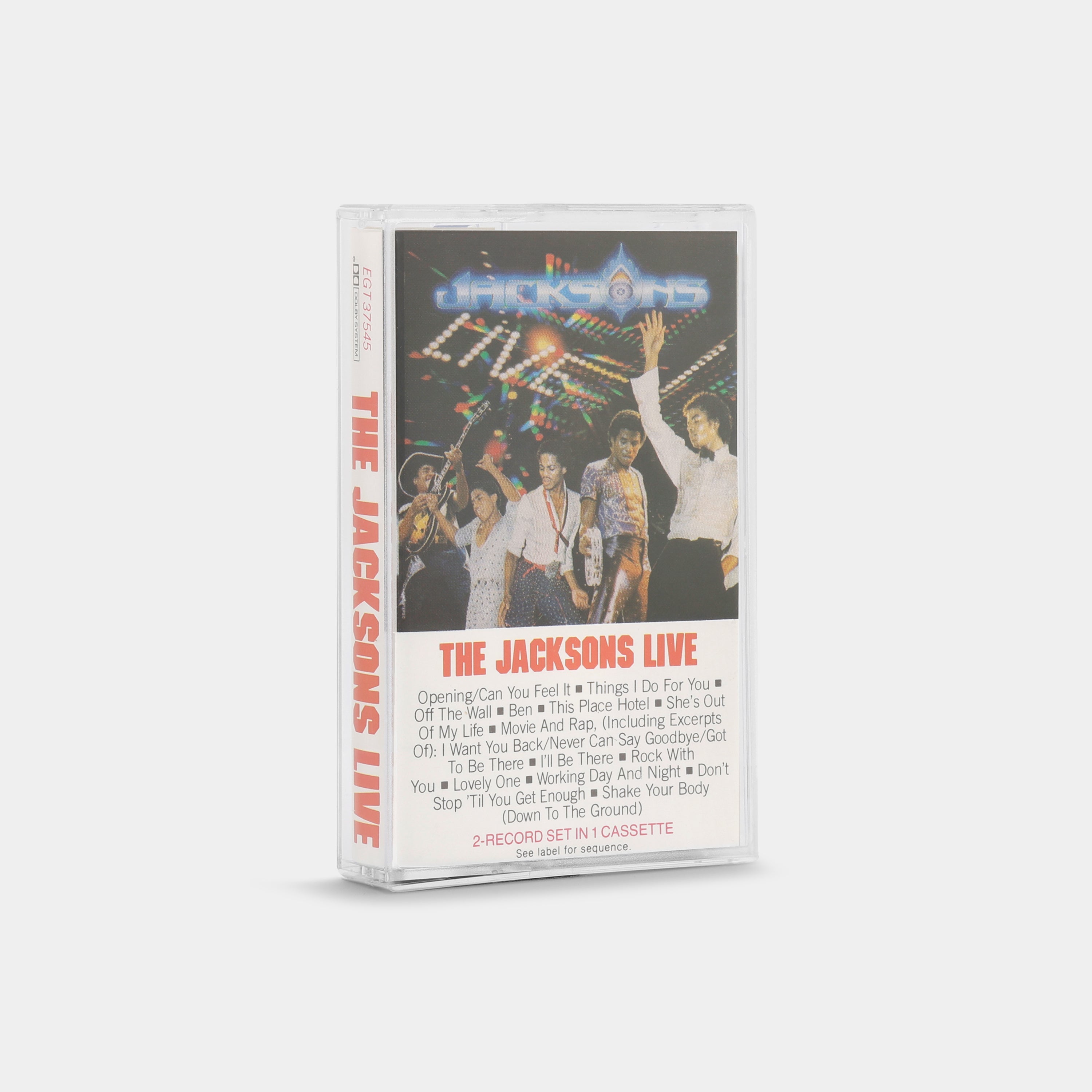 The Jacksons - Live Cassette Tape