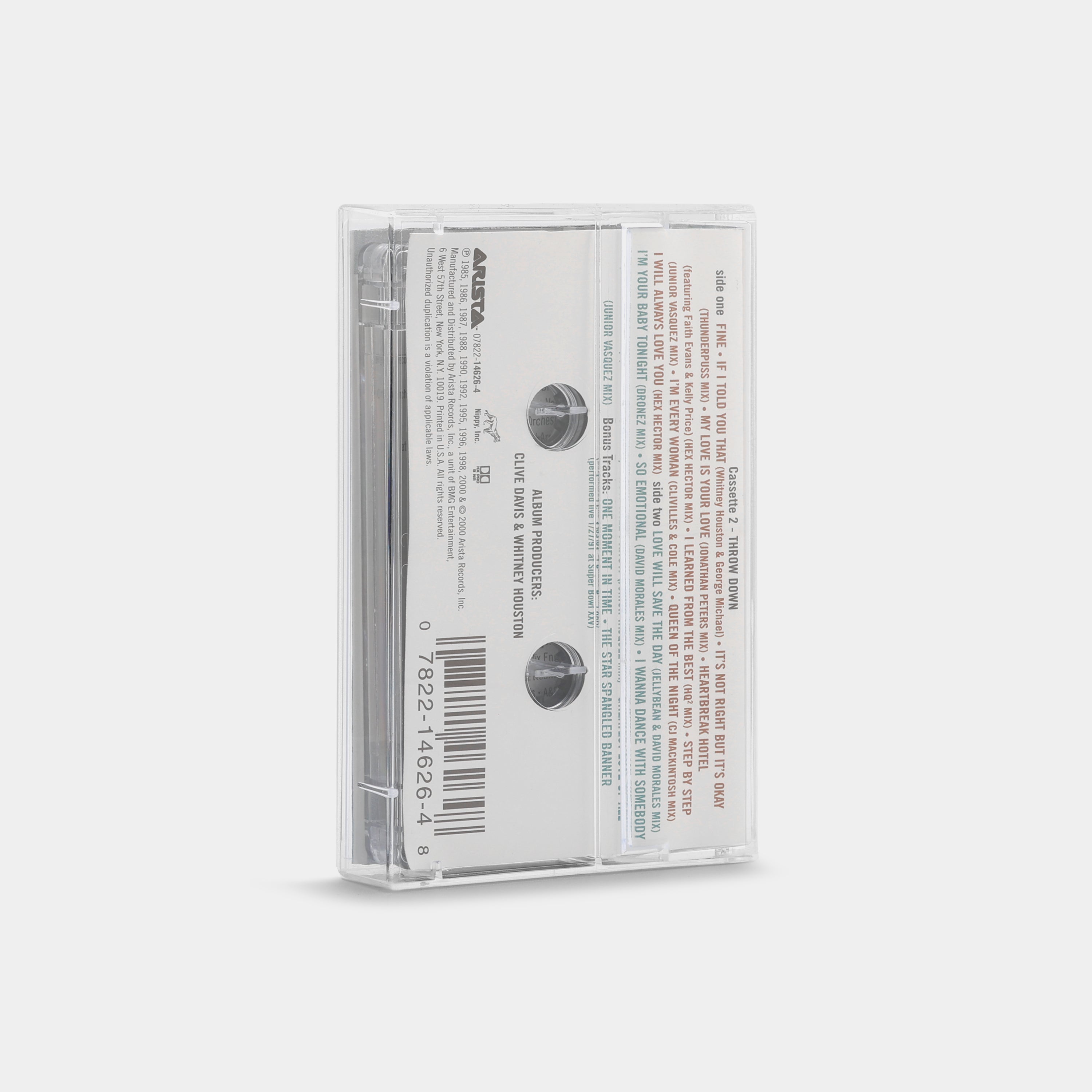 Whitney Houston - The Greatest Hits (Tape Two) Cassette Tape