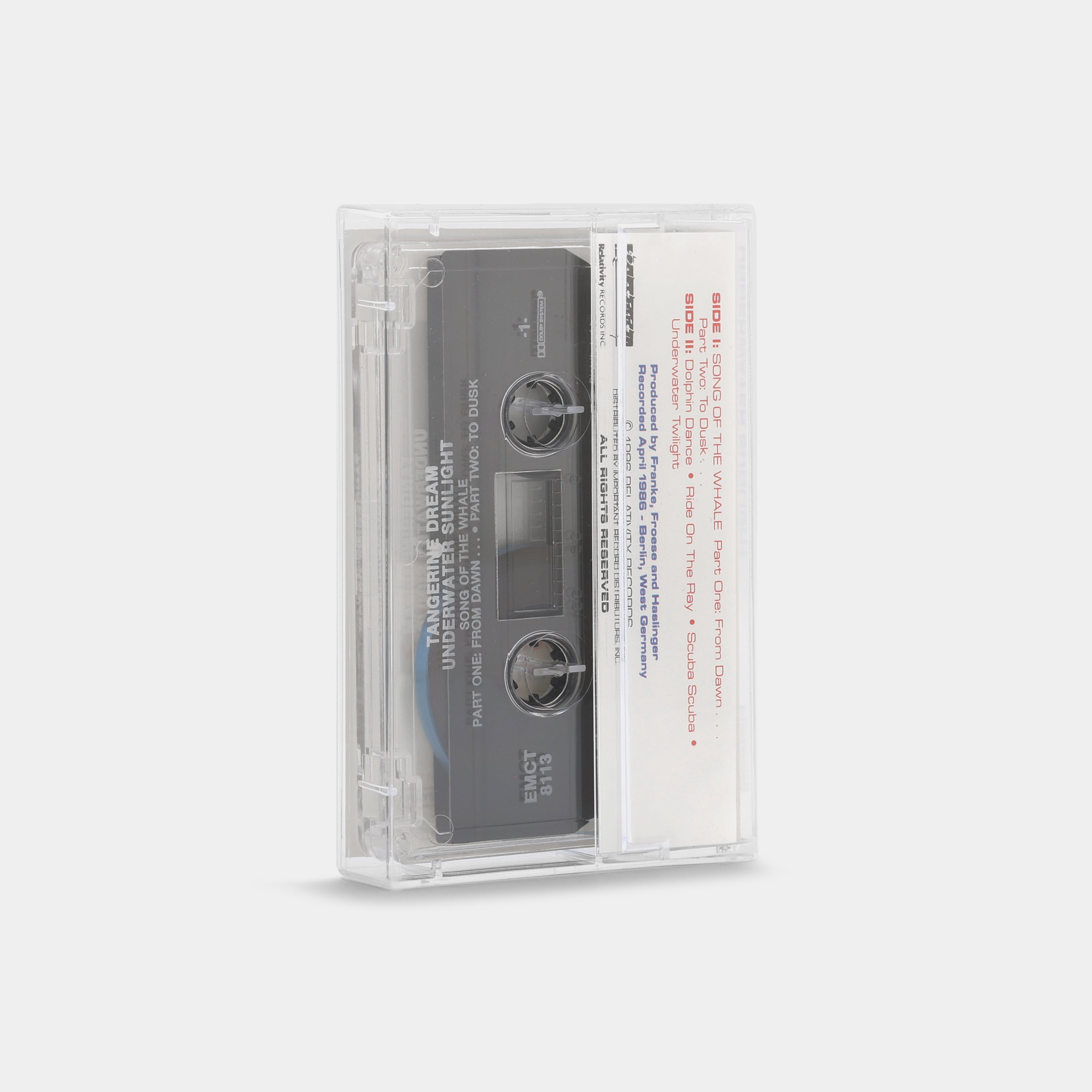 Tangerine Dream - Underwater Sunlight Cassette Tape