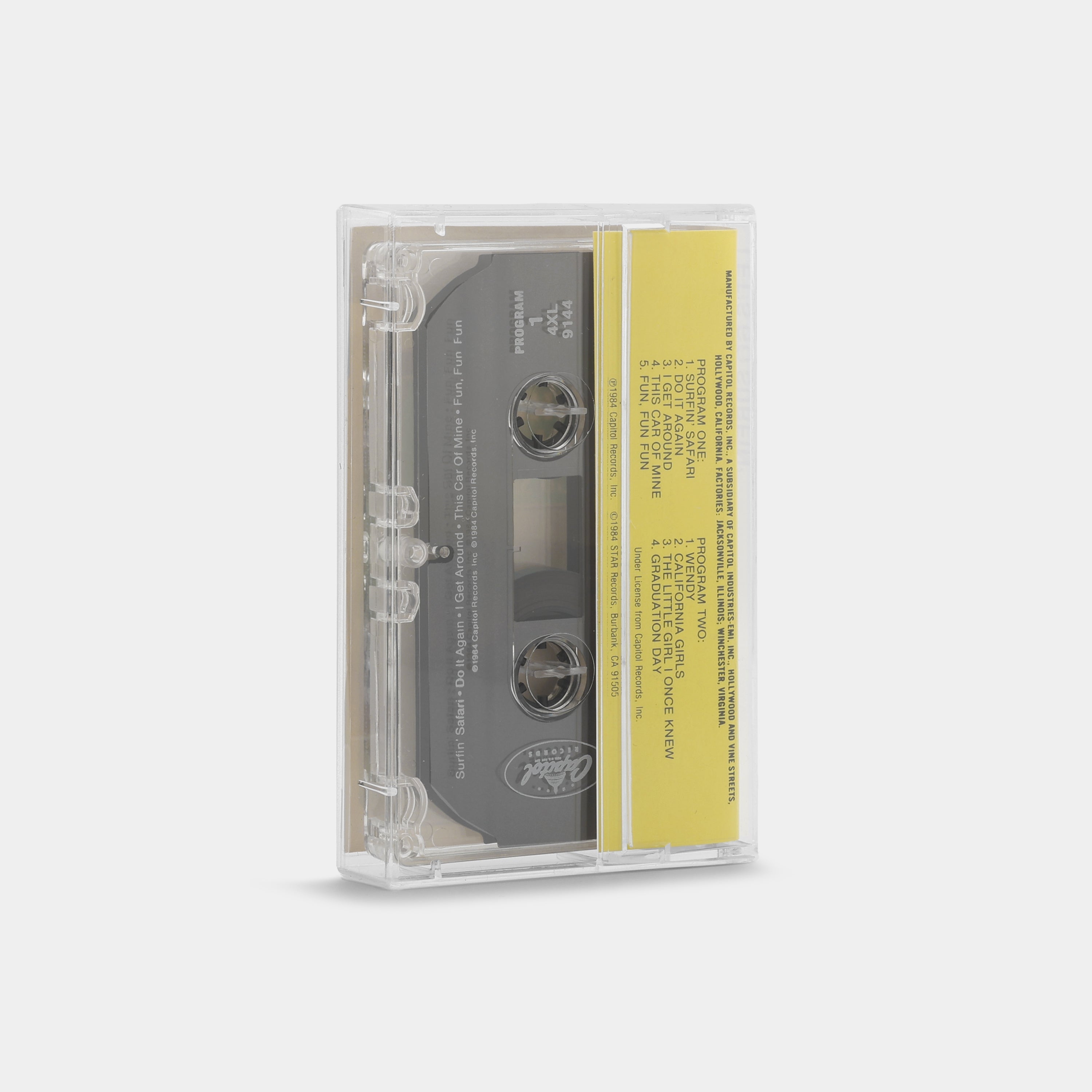 The Beach Boys - Let's Go Surfin' Cassette Tape