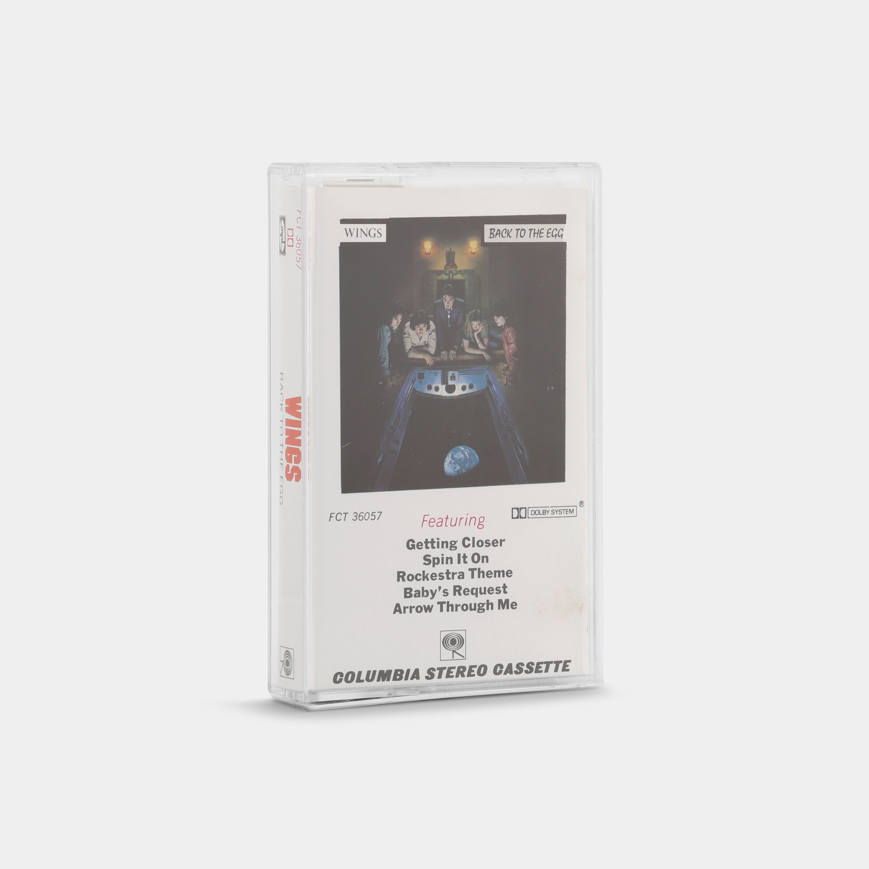 Wings - Back To The Egg Cassette Tape