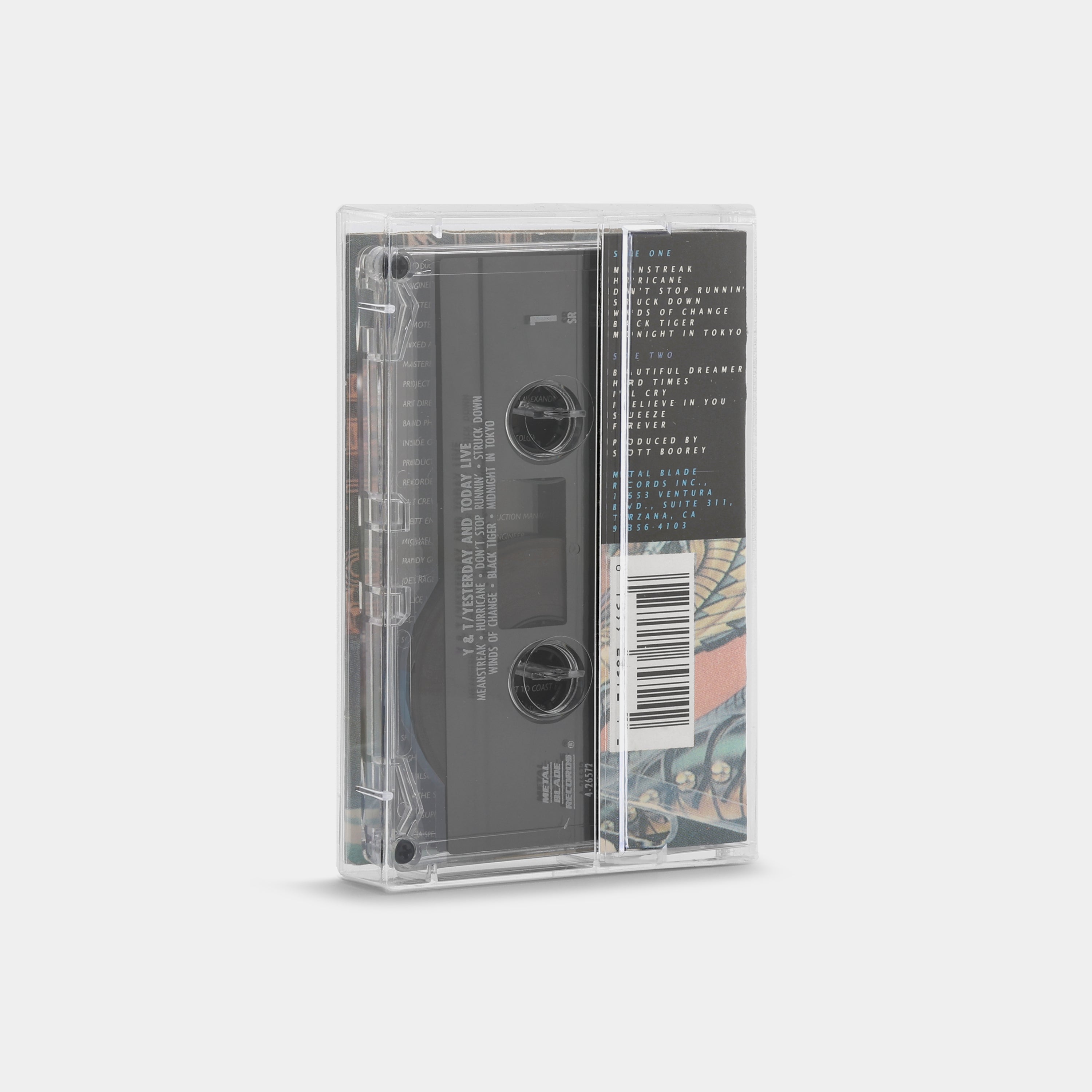 Y & T - Yesterday & Today Live Cassette Tape