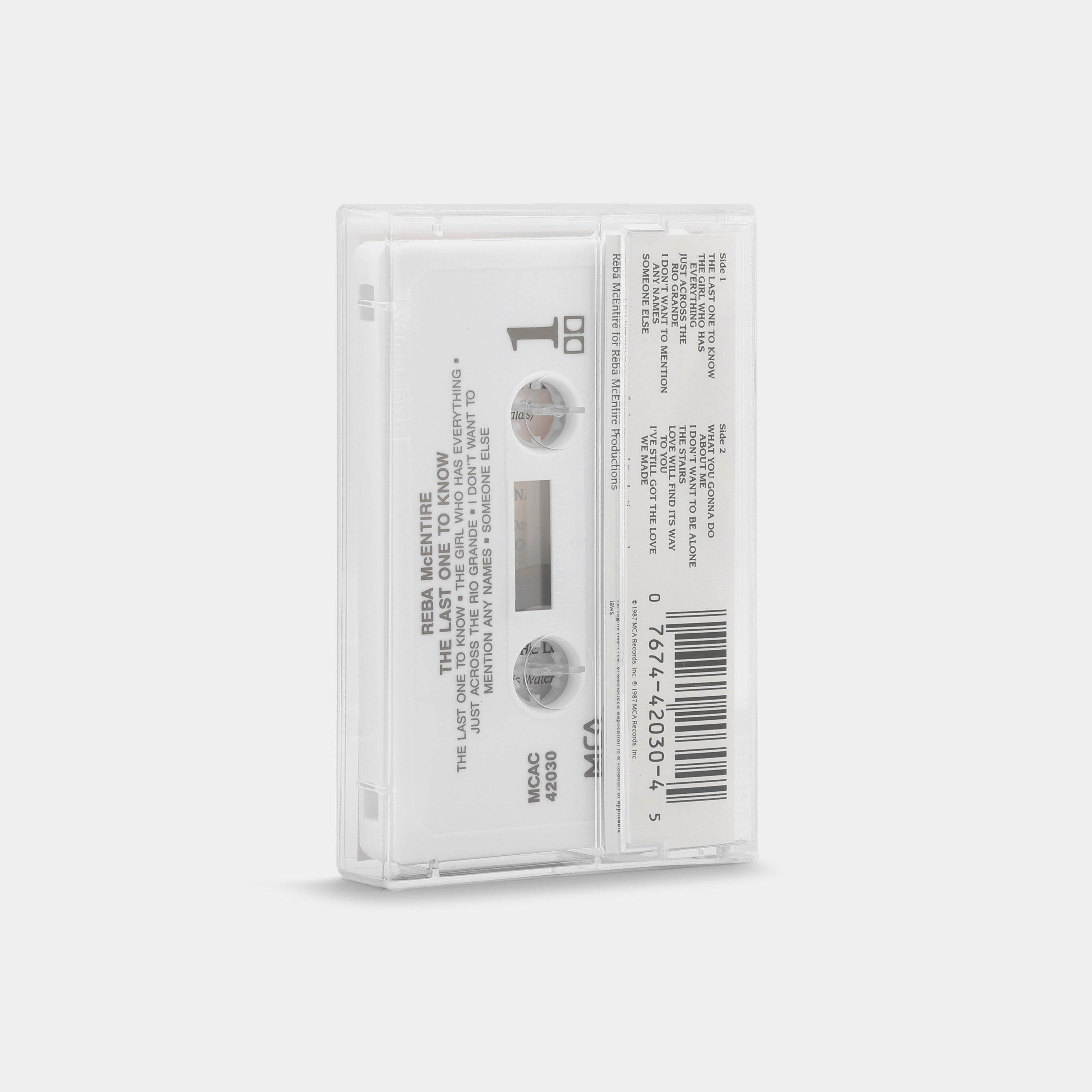 Reba McEntire - The Last One To Know Cassette Tape