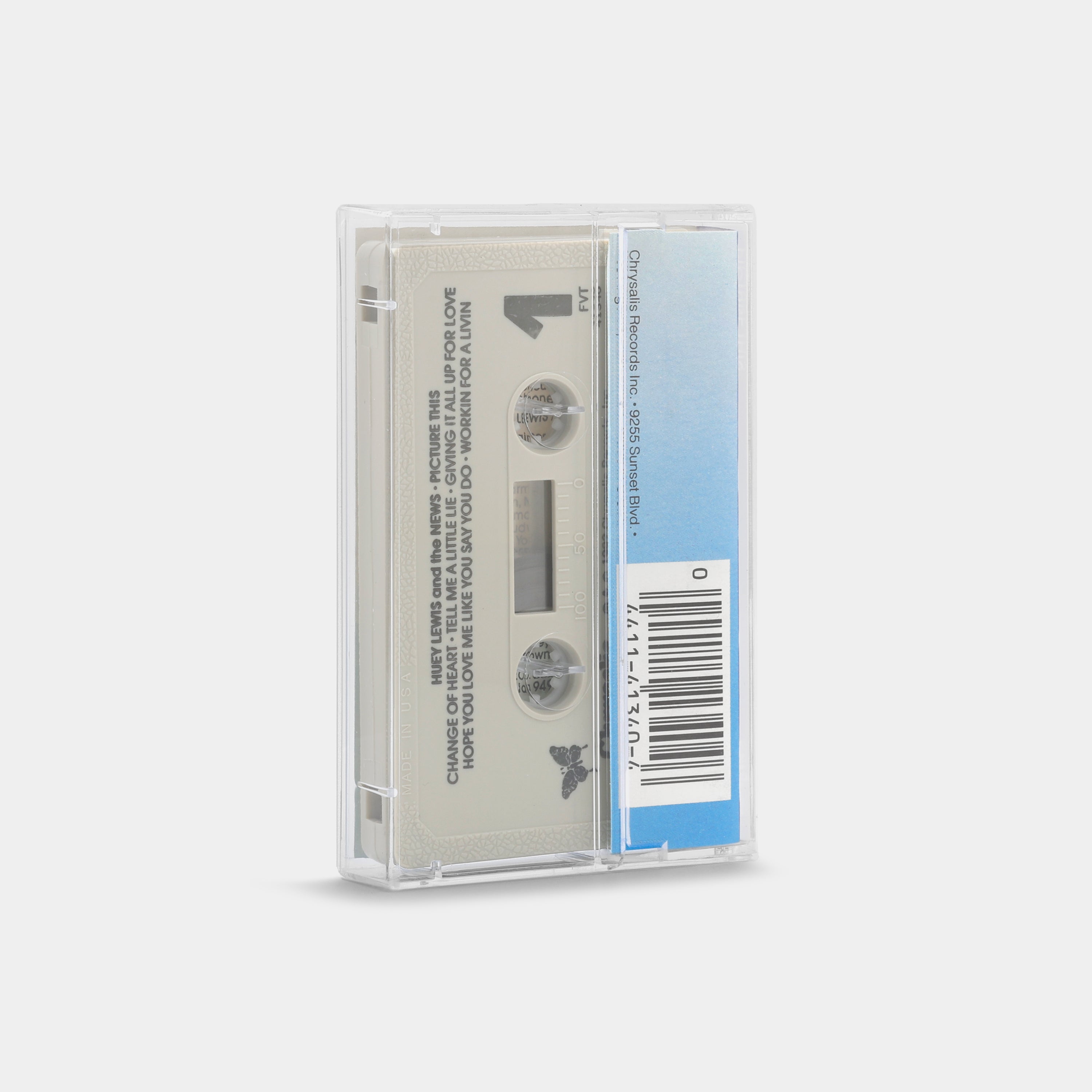 Huey Lewis And The News - Picture This Cassette Tape