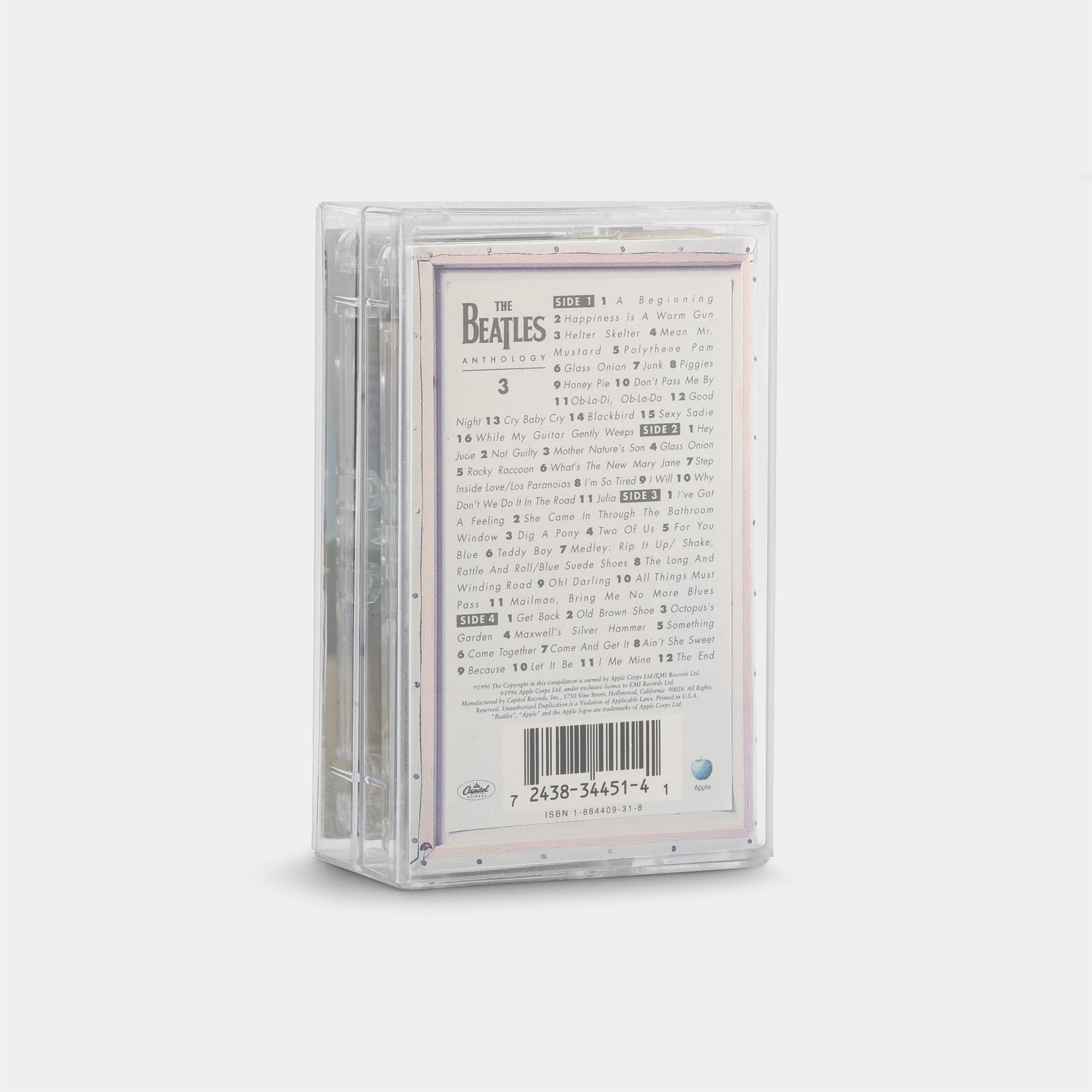 The Beatles - Anthology 3 Cassette Tape Set