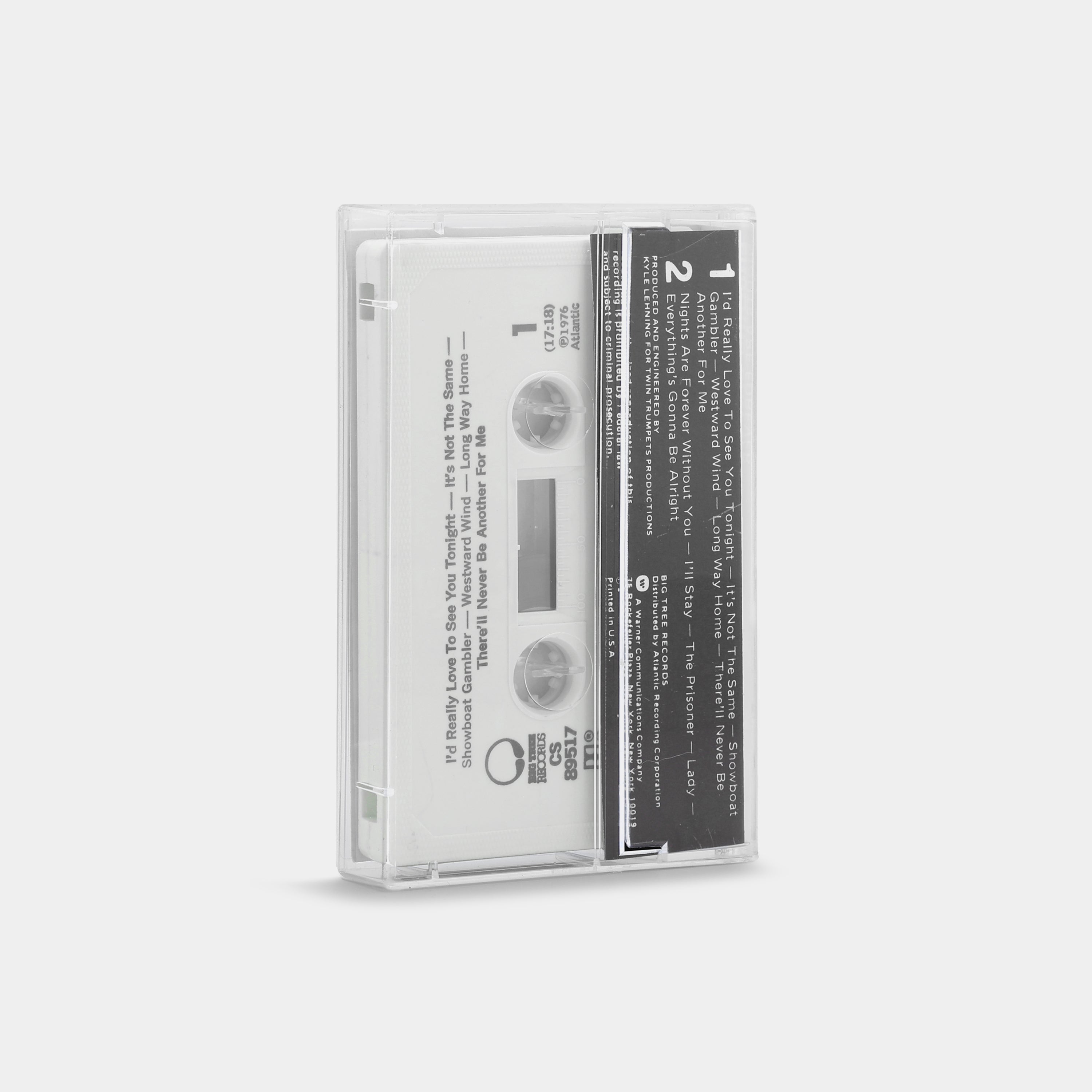 England Dan & John Ford Coley - Nights Are Forever Cassette Tape