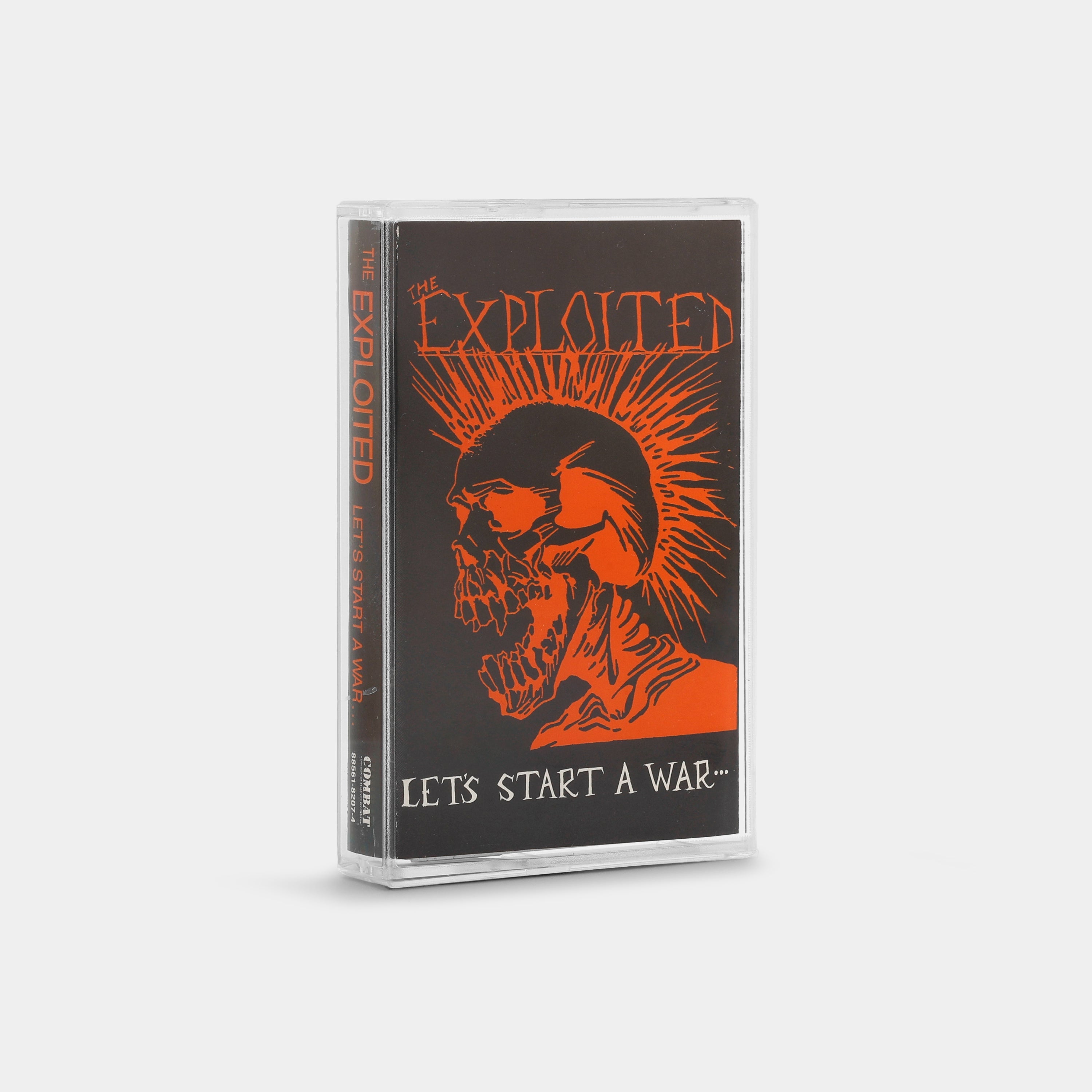 The Exploited - Let's Start A War Cassette Tape