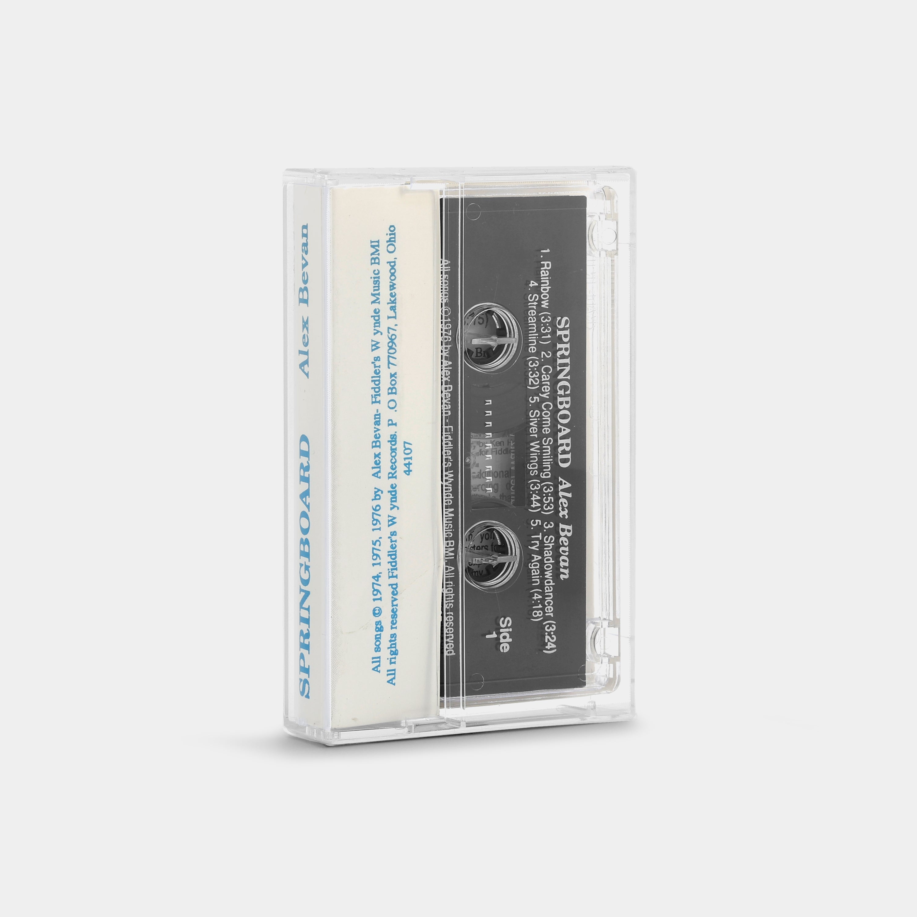 Alex Bevan - Springboard Cassette Tape