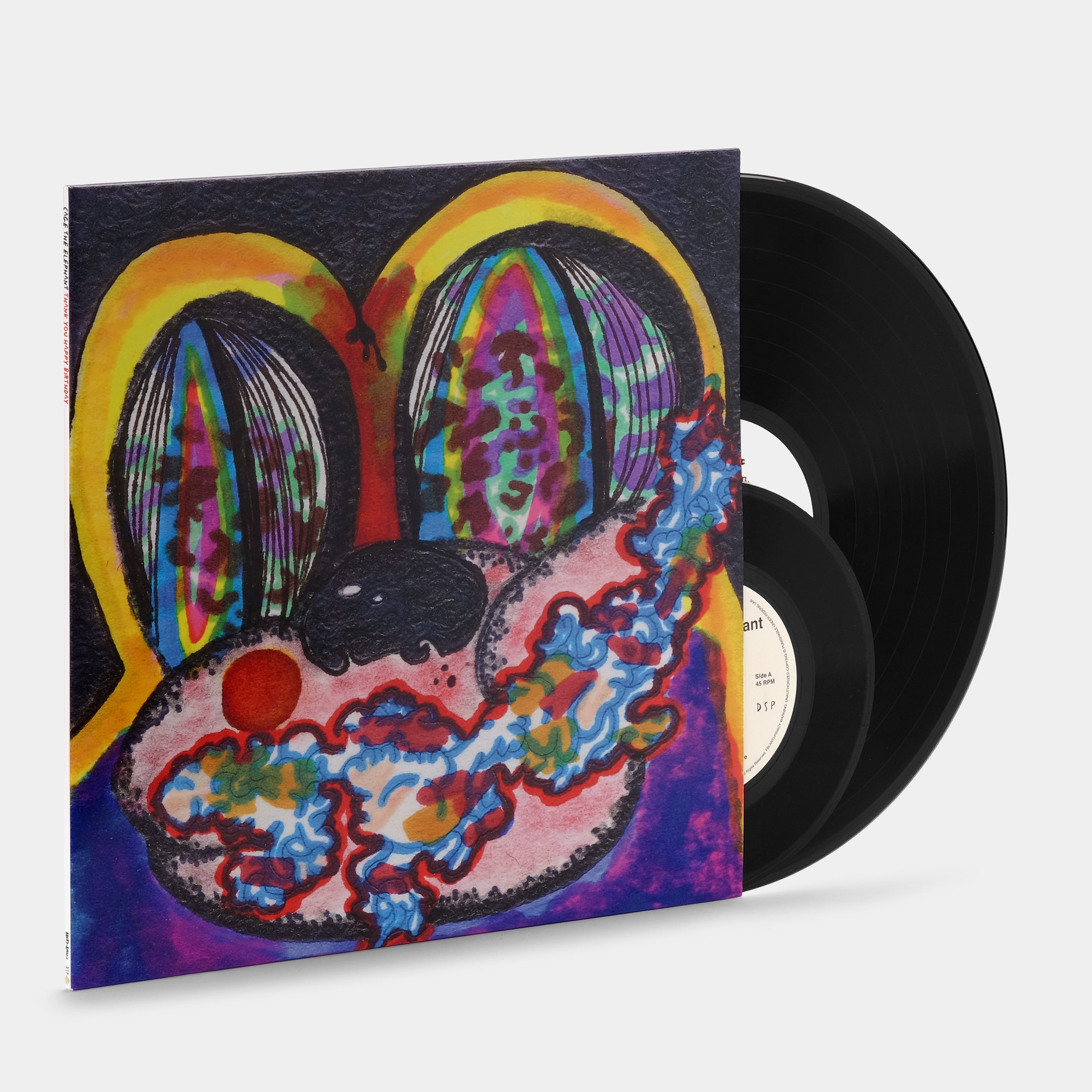 Cage The Elephant - Thank You Happy Birthday LP Vinyl Record + 7" Single