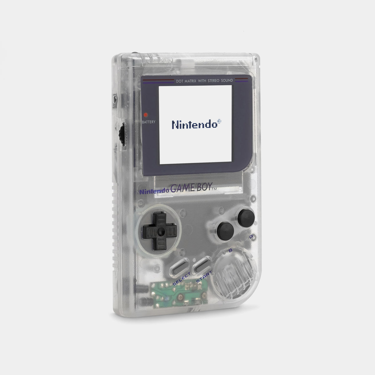 Translucent Gameboy Original Nintendo Game Boy Clear Game Console With Multicolor Backlight