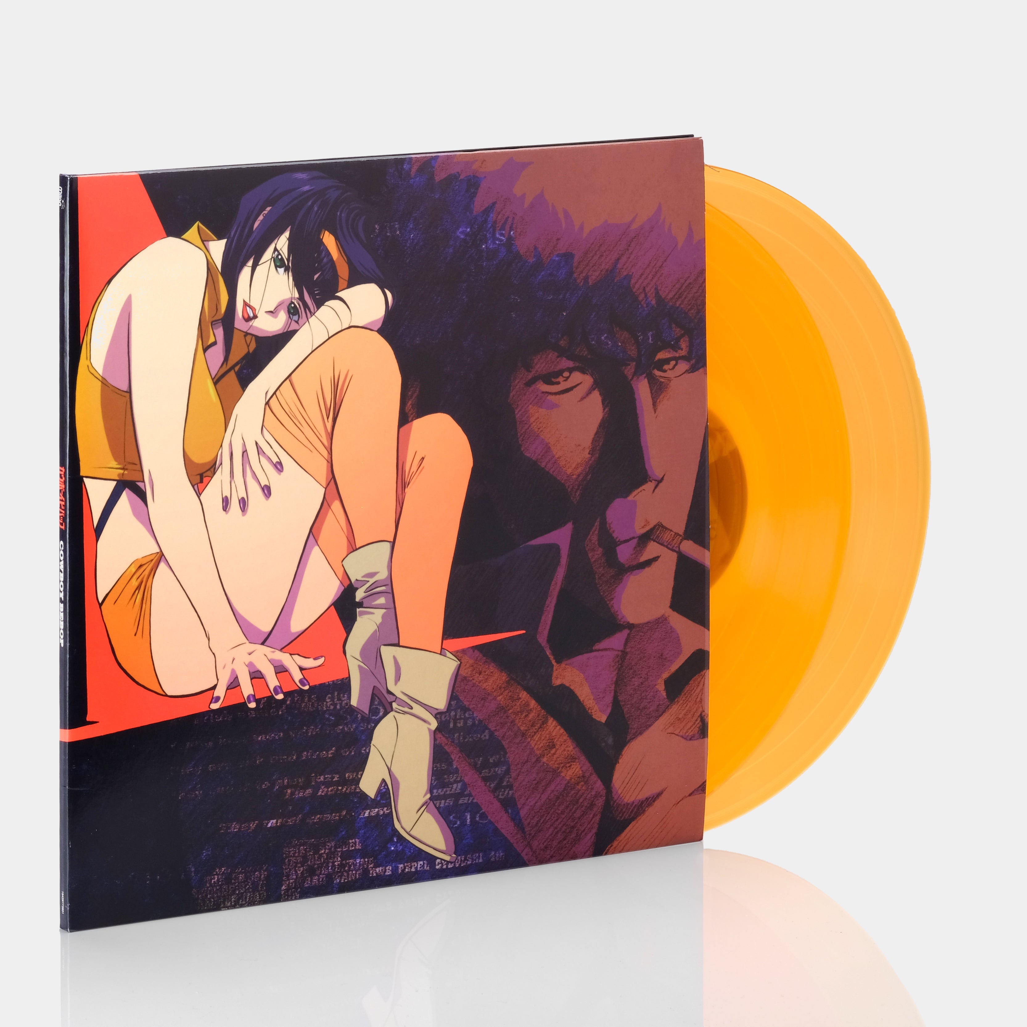 SEATBELTS – Cowboy Bebop (Original Series Soundtrack) 2xLP Orange Vinyl Record