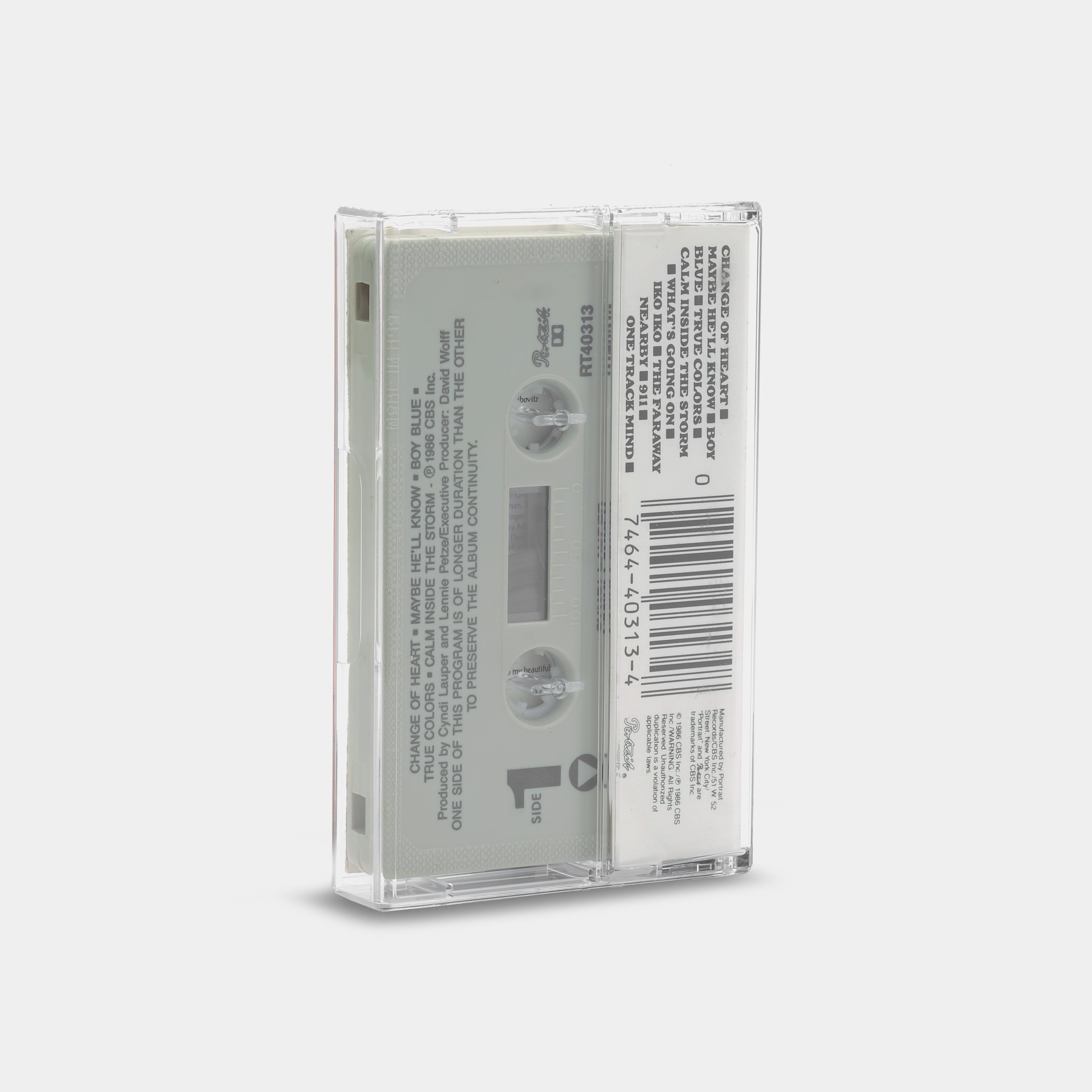 Cyndi Lauper - True Colors Cassette Tape