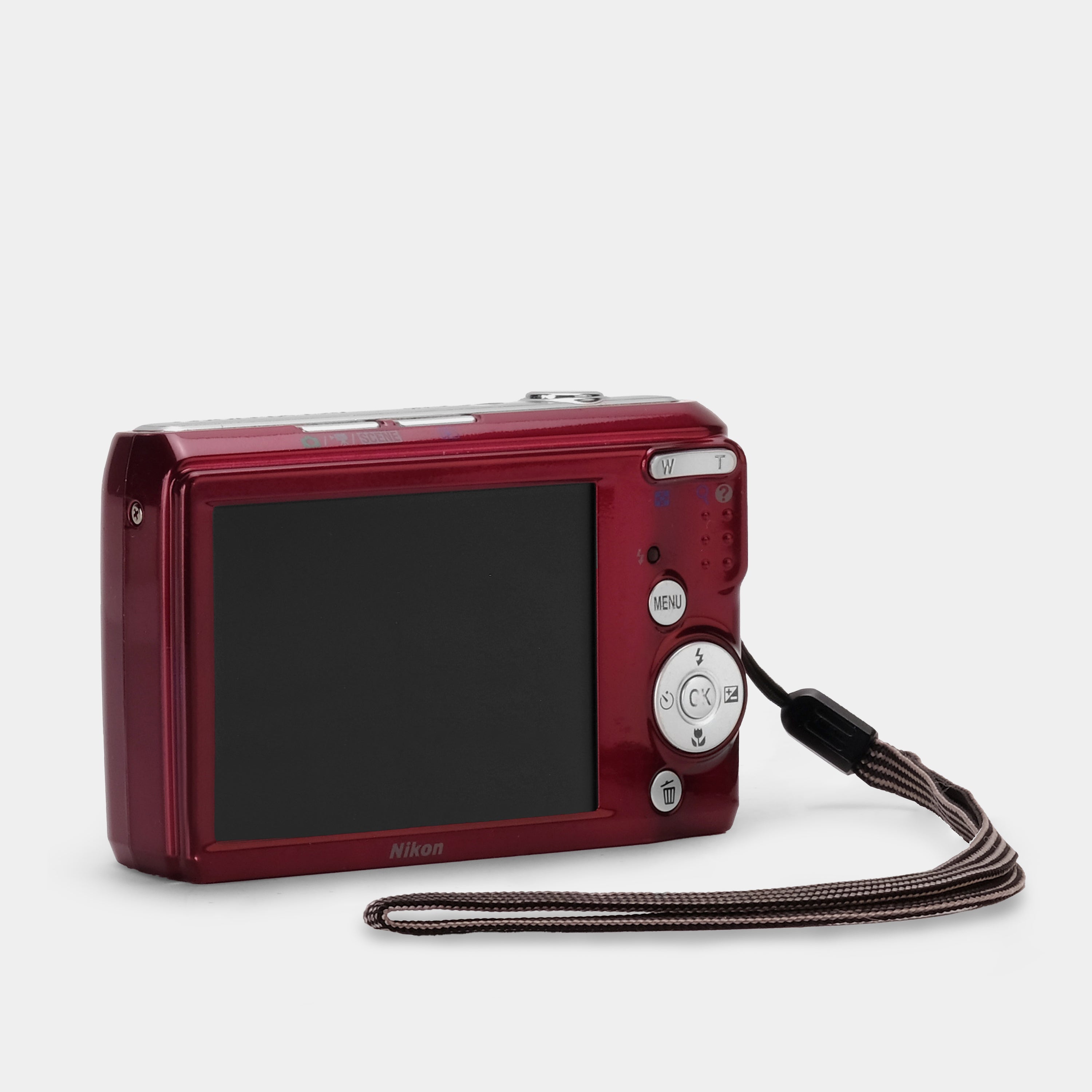 Nikon Coolpix L20 Maroon Point and Shoot Digital Camera