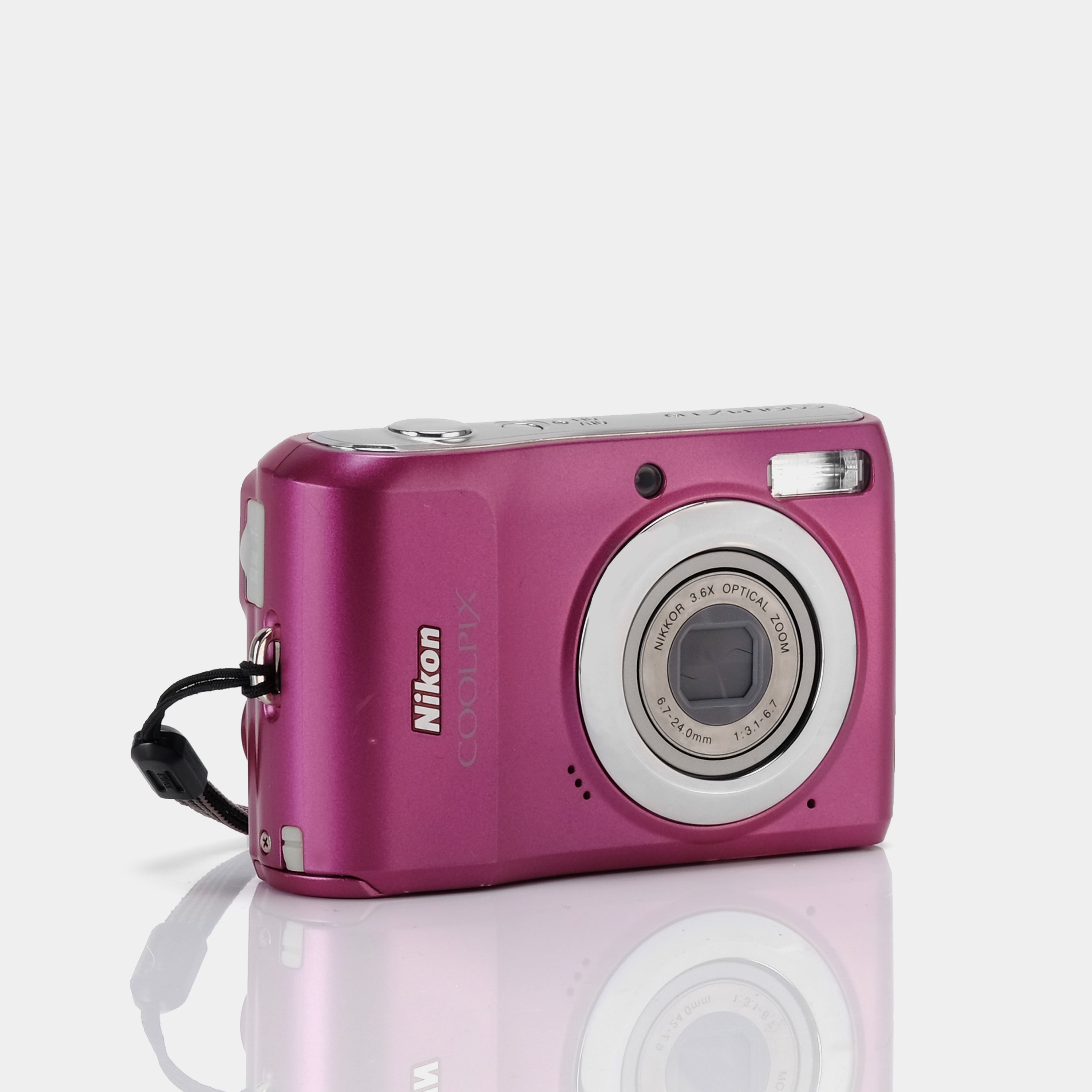 Nikon Coolpix L19 Pink Point and Shoot Digital Camera