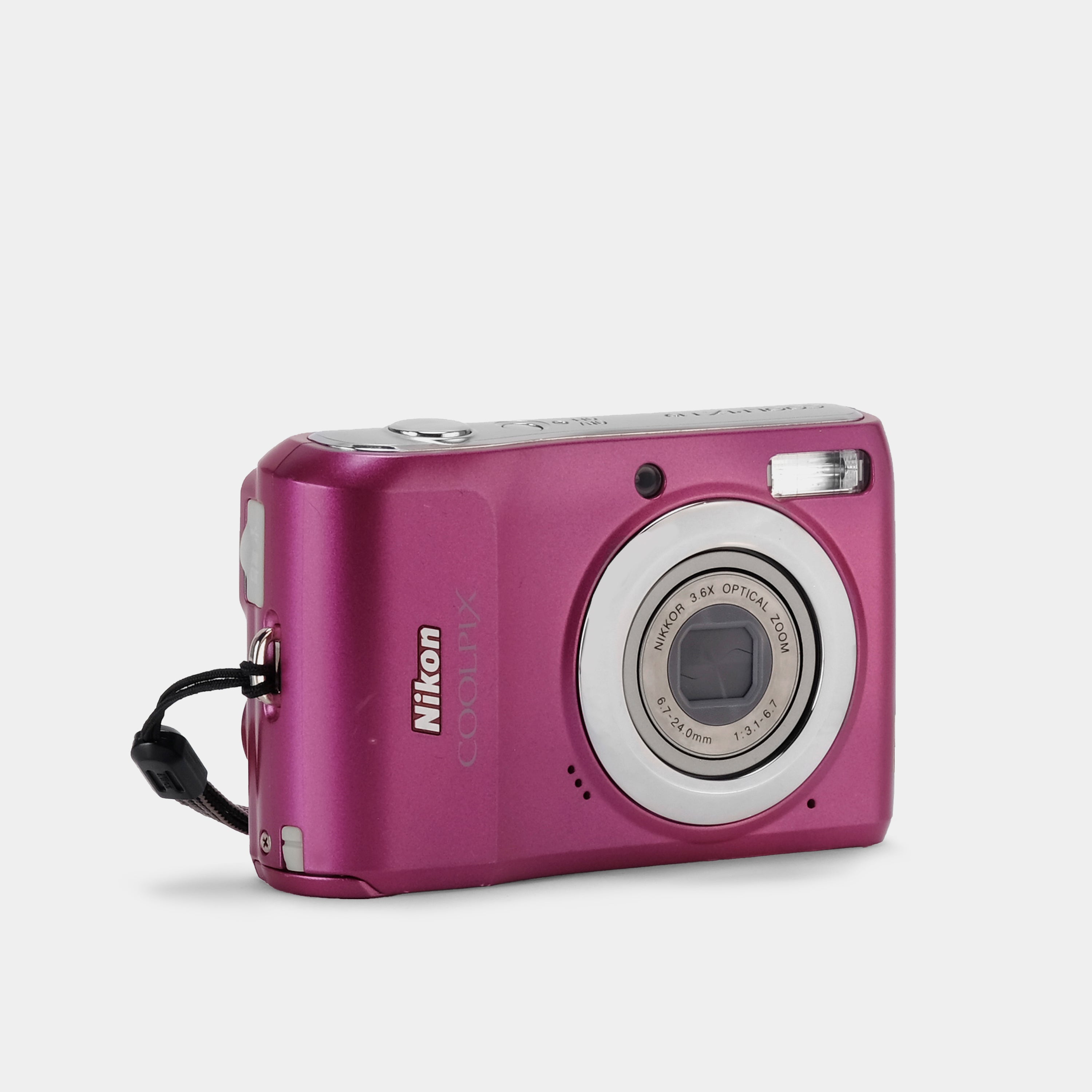 Nikon Coolpix L19 Pink Point and Shoot Digital Camera