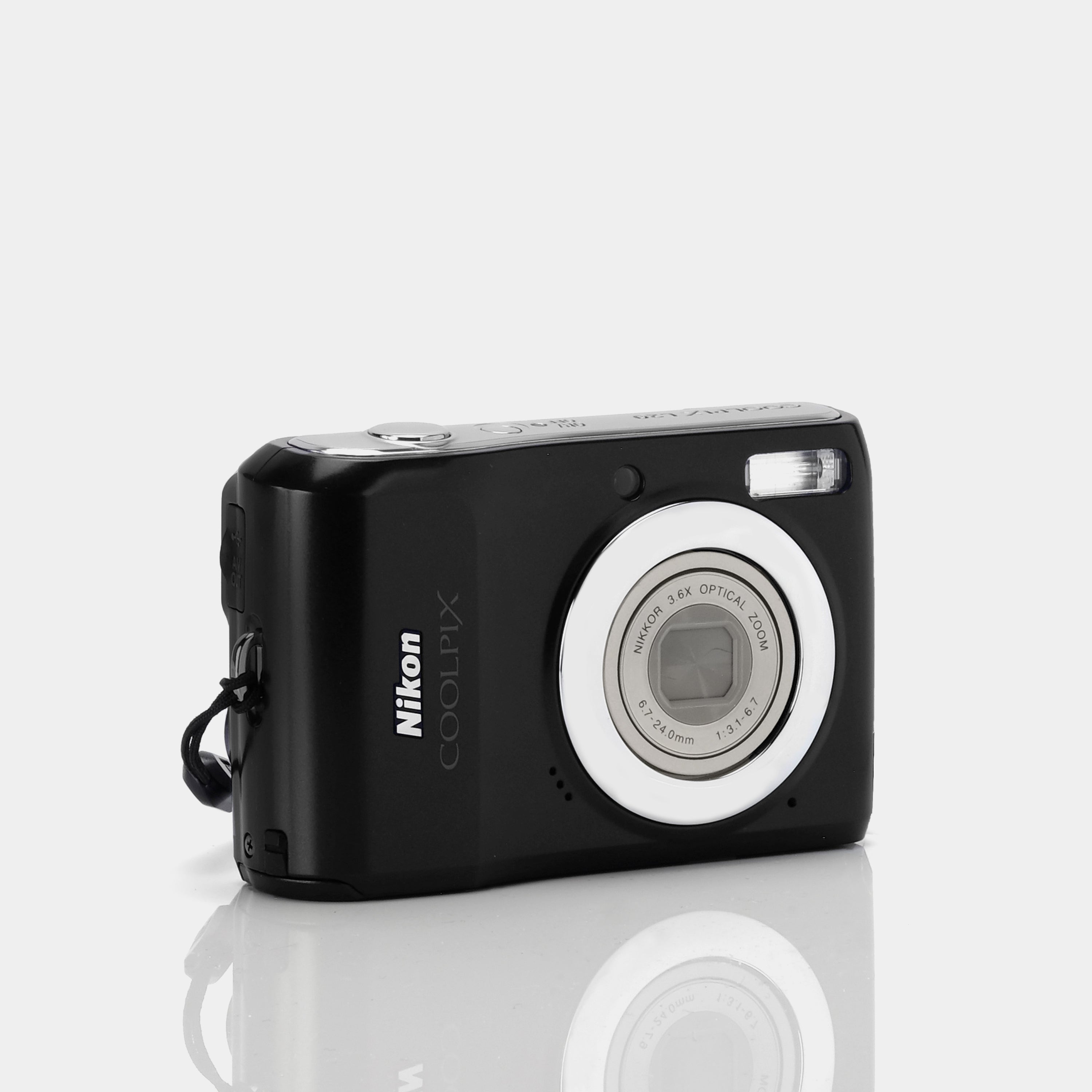 Nikon Coolpix L20 Black Point and Shoot Digital Camera