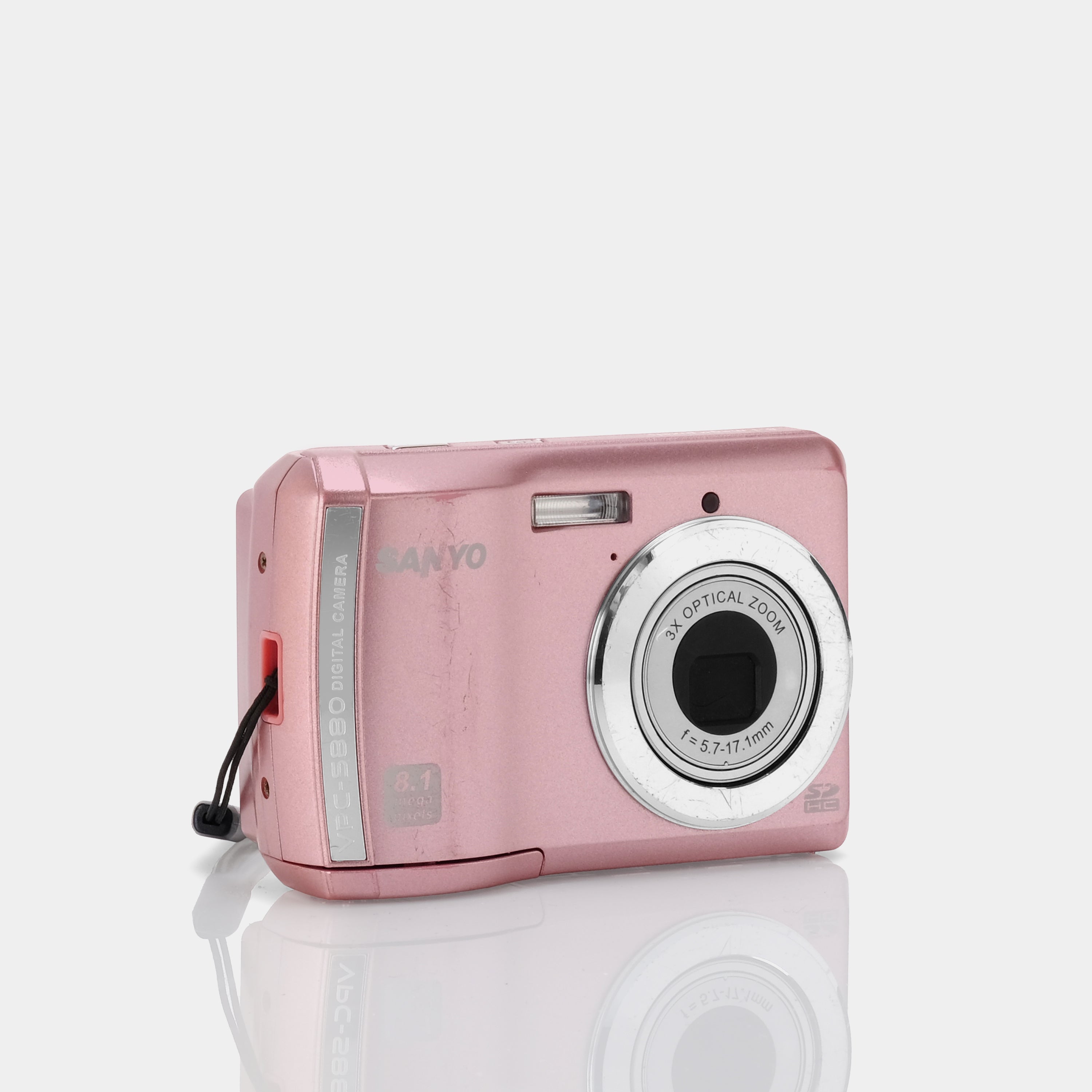 Sanyo VPC-S880 Pink Point and Shoot Digital Camera