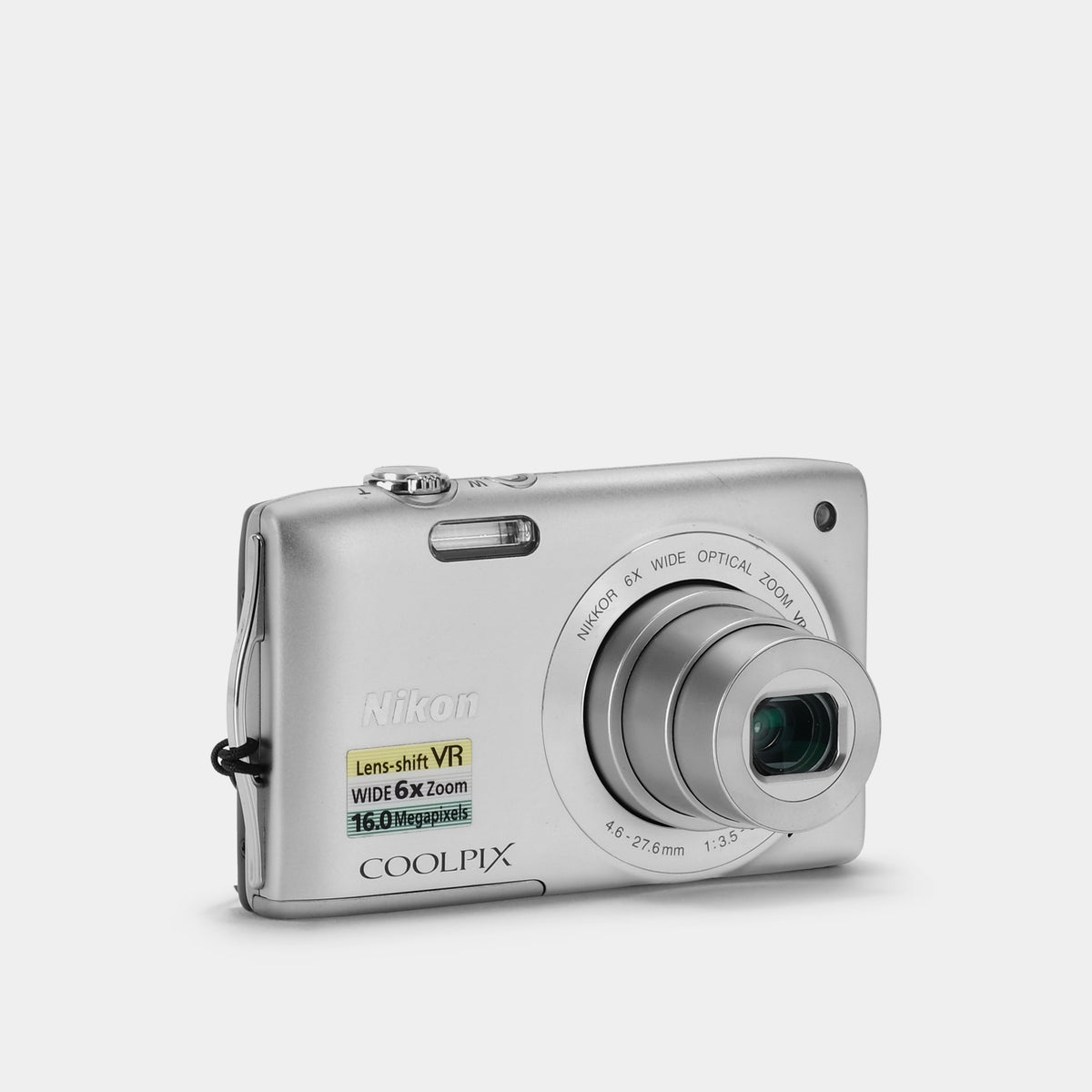 Nikon Coolpix S3300 Silver Point and Shoot Digital Camera – Retrospekt