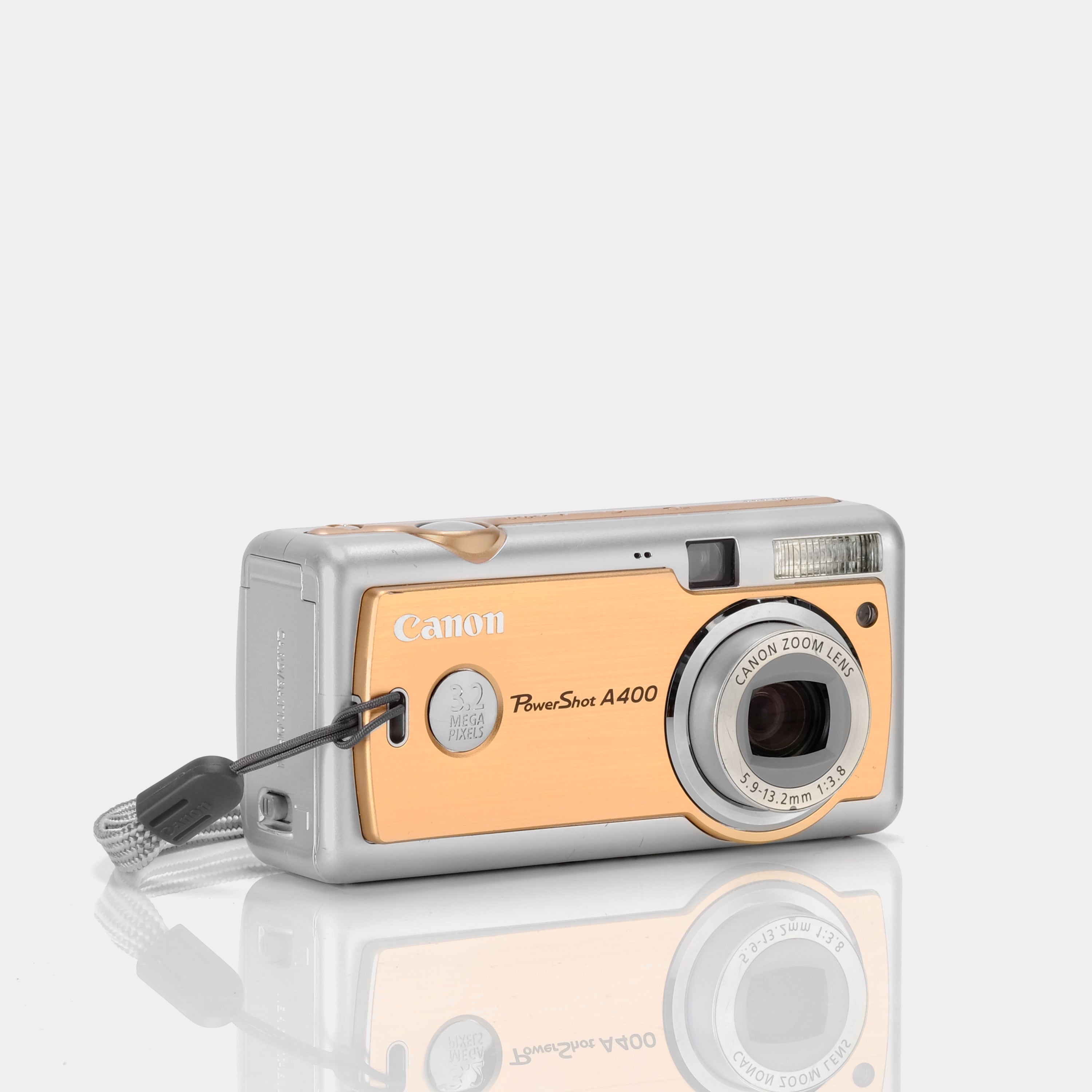 Canon PowerShot A400 Orange Point and Shoot Digital Camera