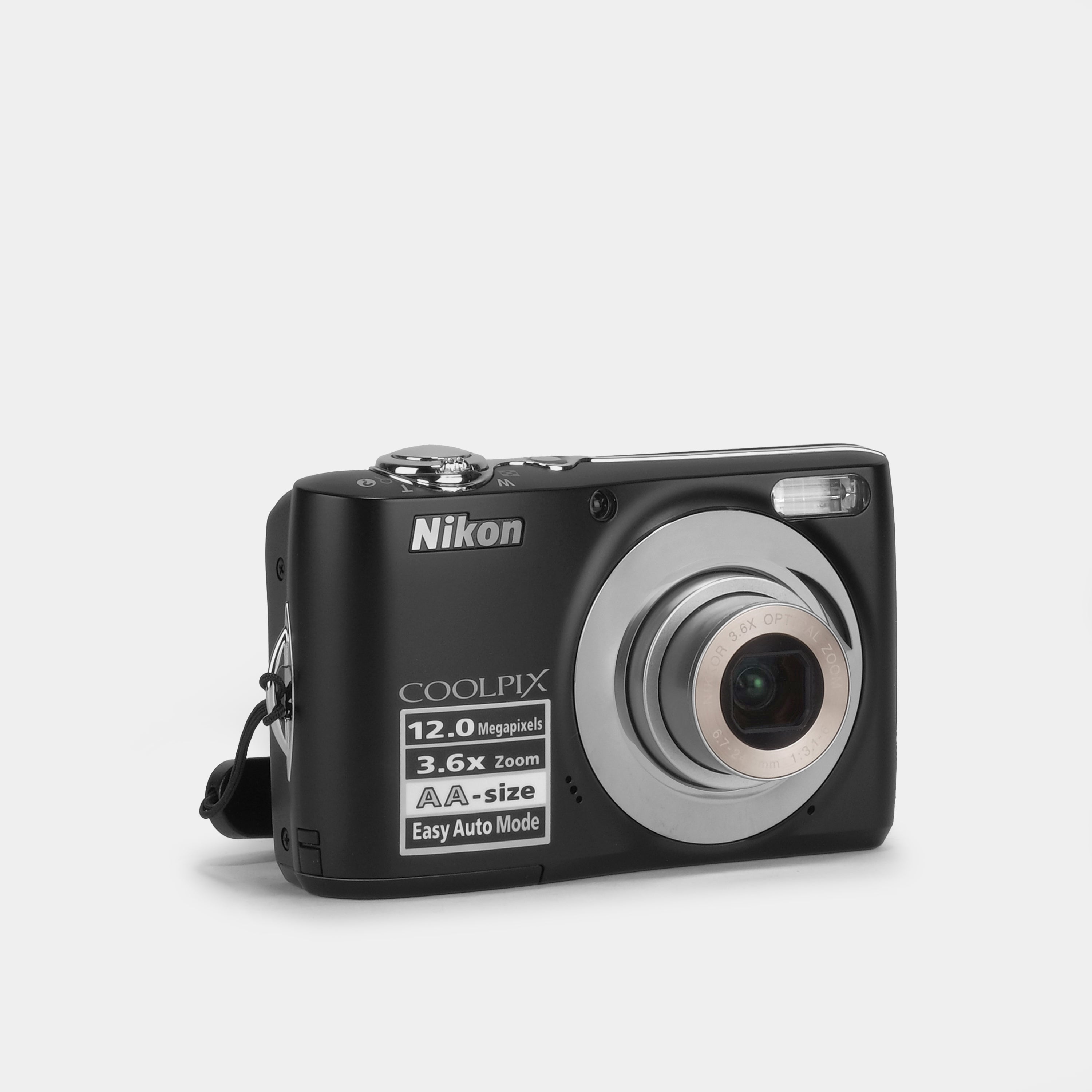 Nikon Coolpix L22 Black Point and Shoot Digital Camera