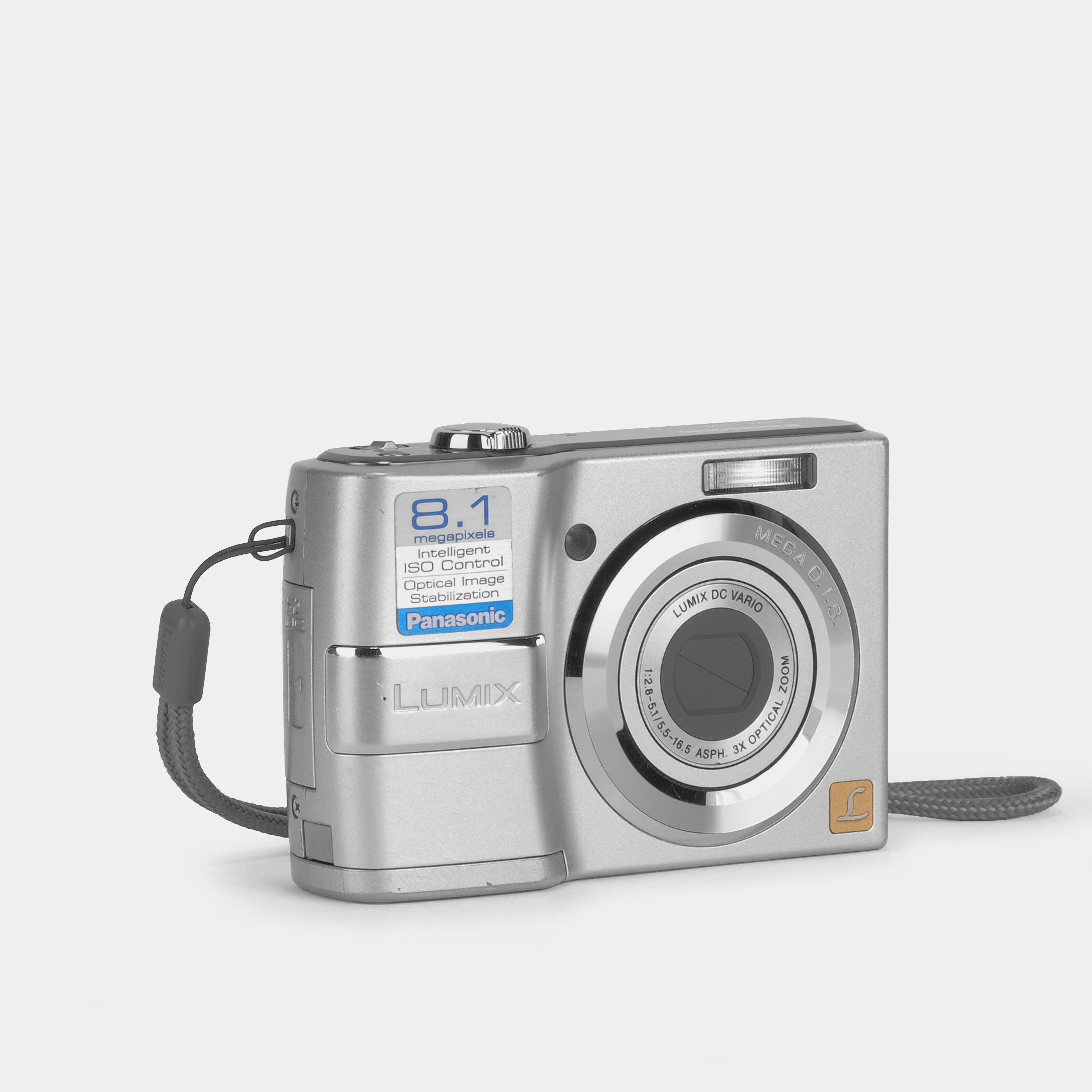 Panasonic Lumix DMC-LS80 Silver Point and Shoot Digital Camera