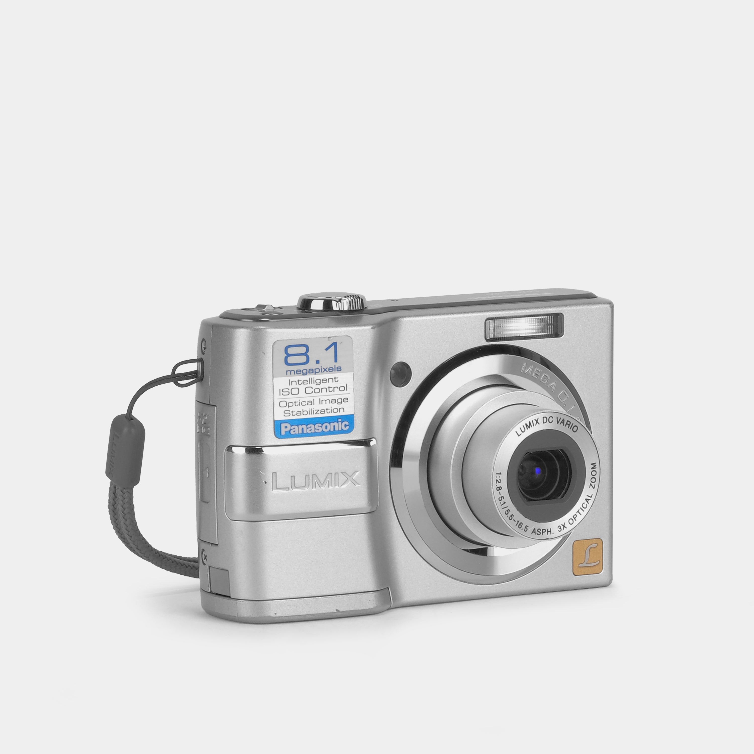 Panasonic Lumix DMC-LS80 Silver Point and Shoot Digital Camera