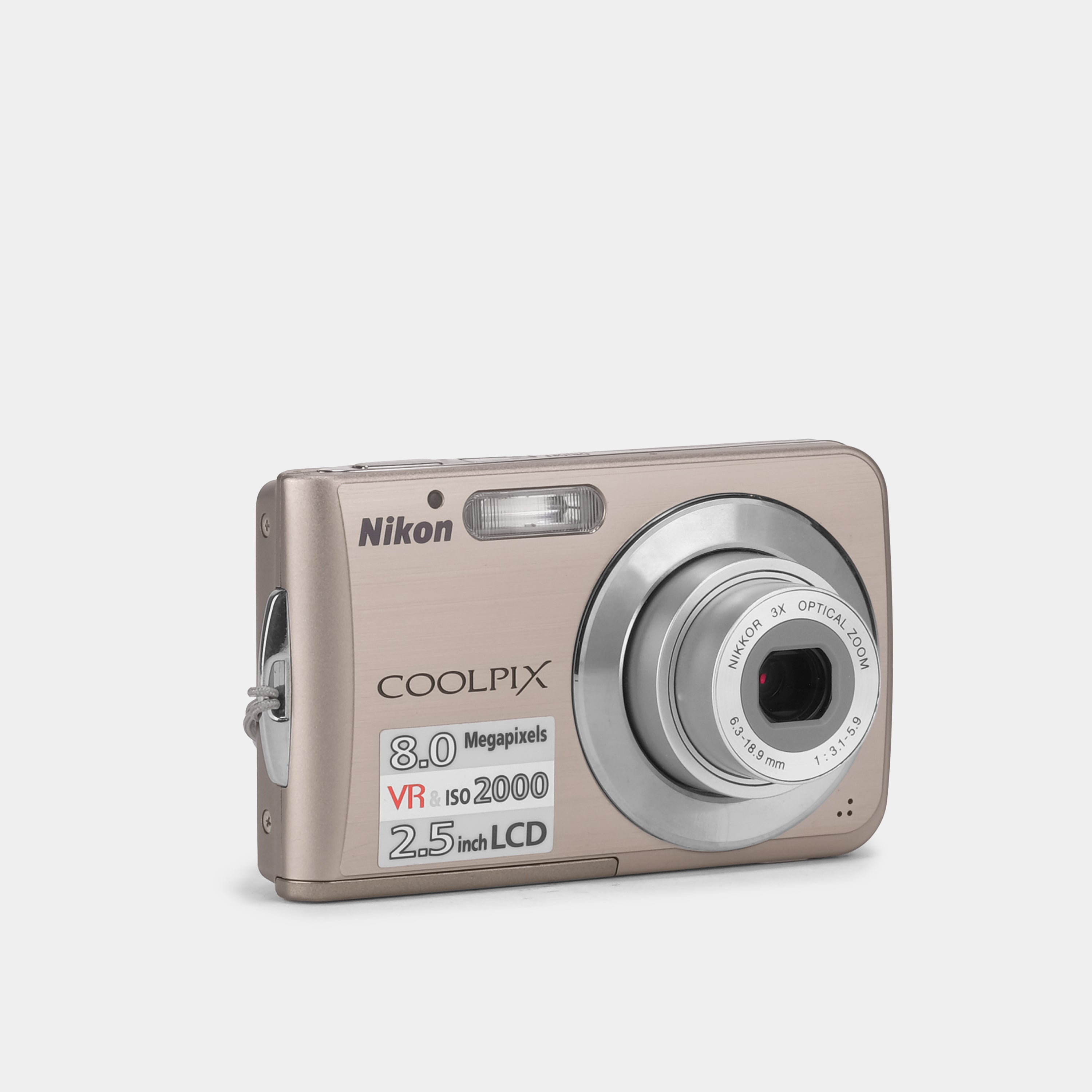 Nikon Coolpix S210 Bronze Digital Point and Shoot Camera (B-Grade)