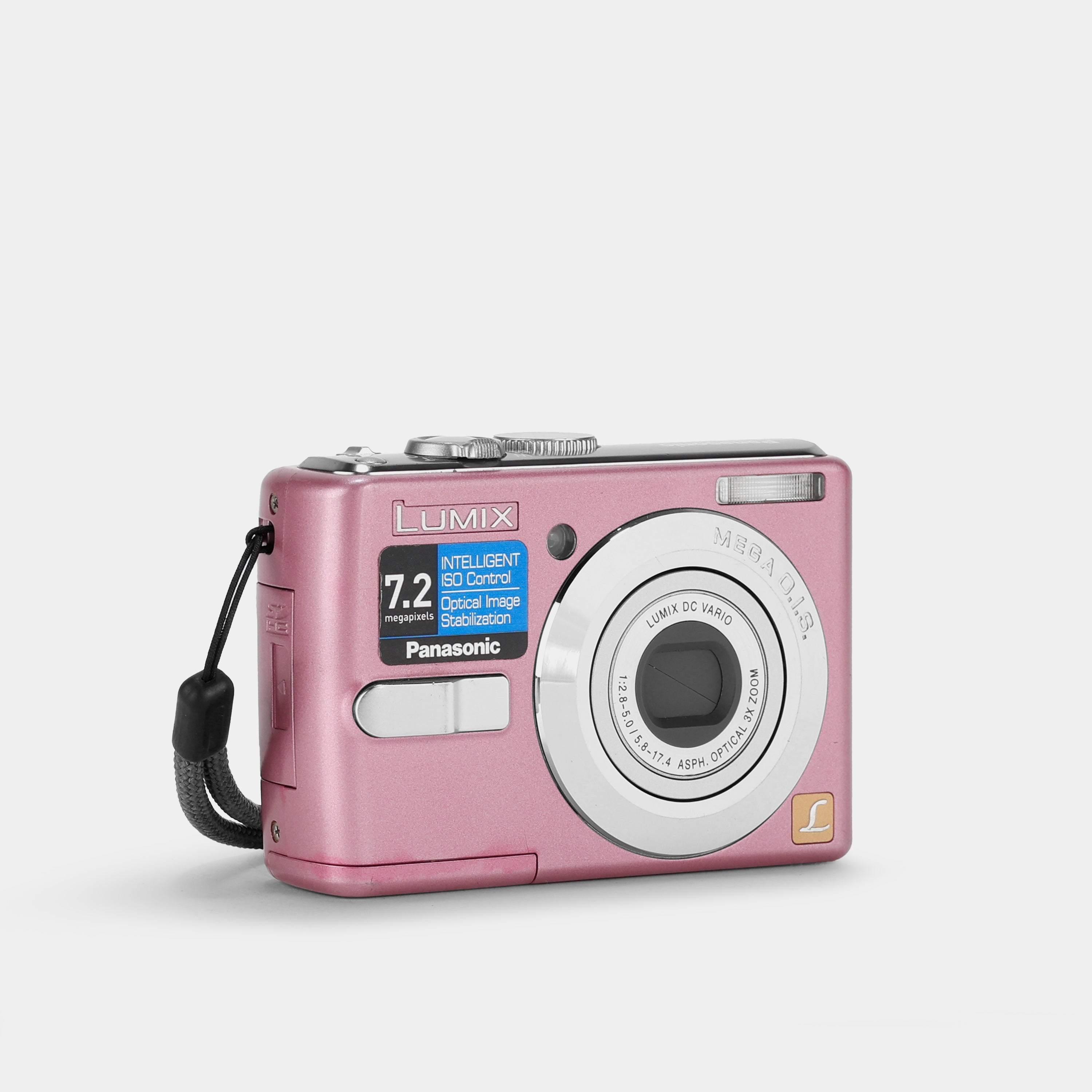 Panasonic Lumix DMC-LS75 Pink Point and Shoot Digital Camera