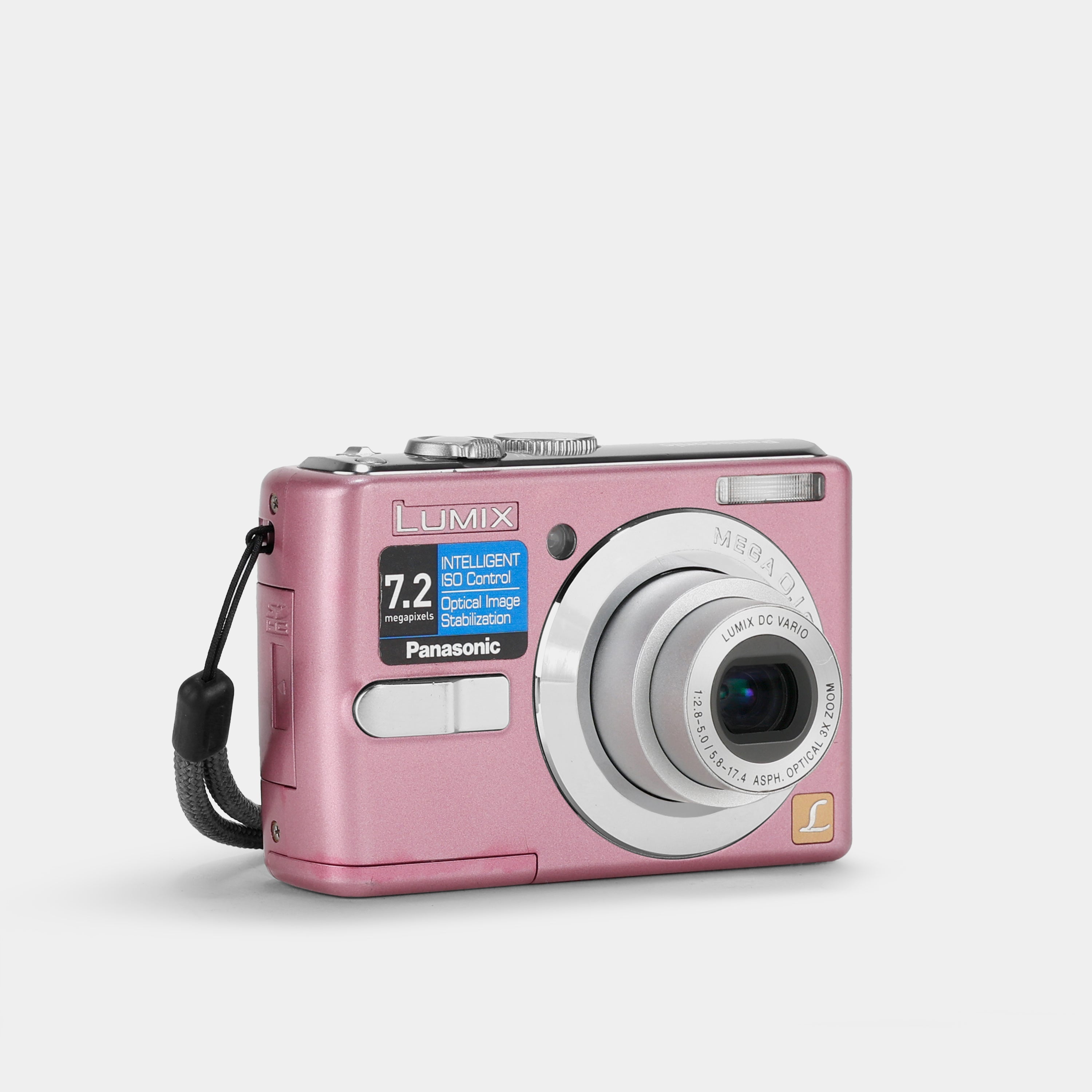 Panasonic Lumix DMC-LS75 Pink Point and Shoot Digital Camera