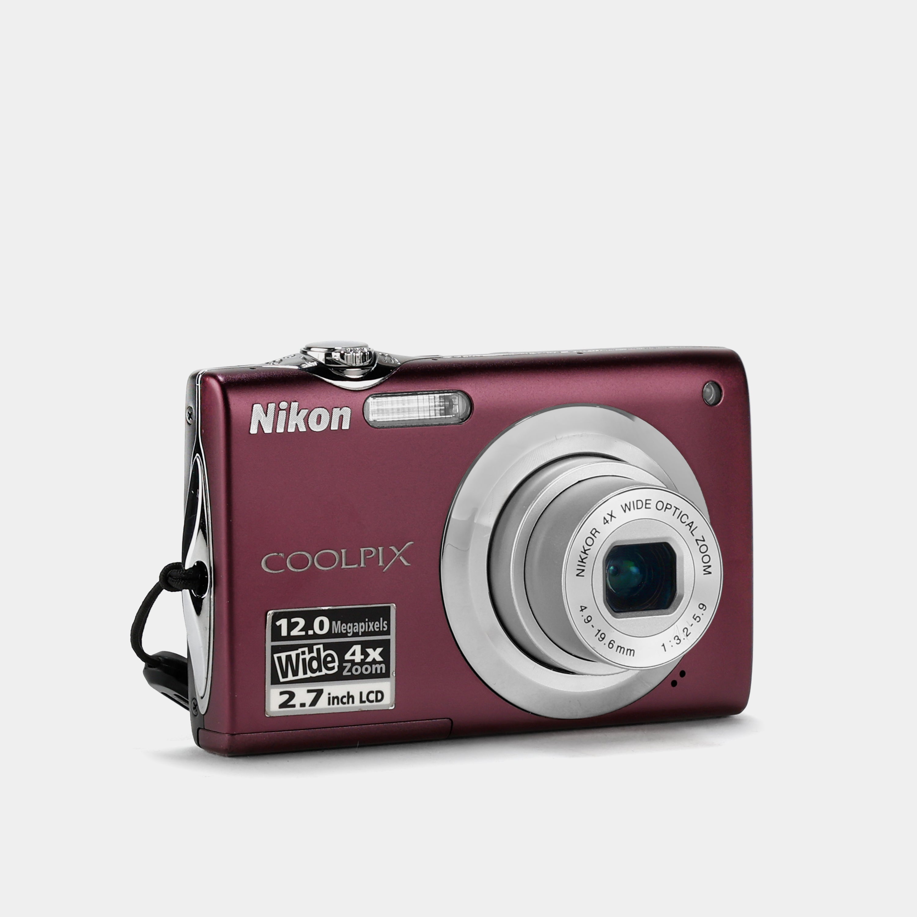 Nikon Coolpix S3000 Maroon Point and Shoot Digital Camera