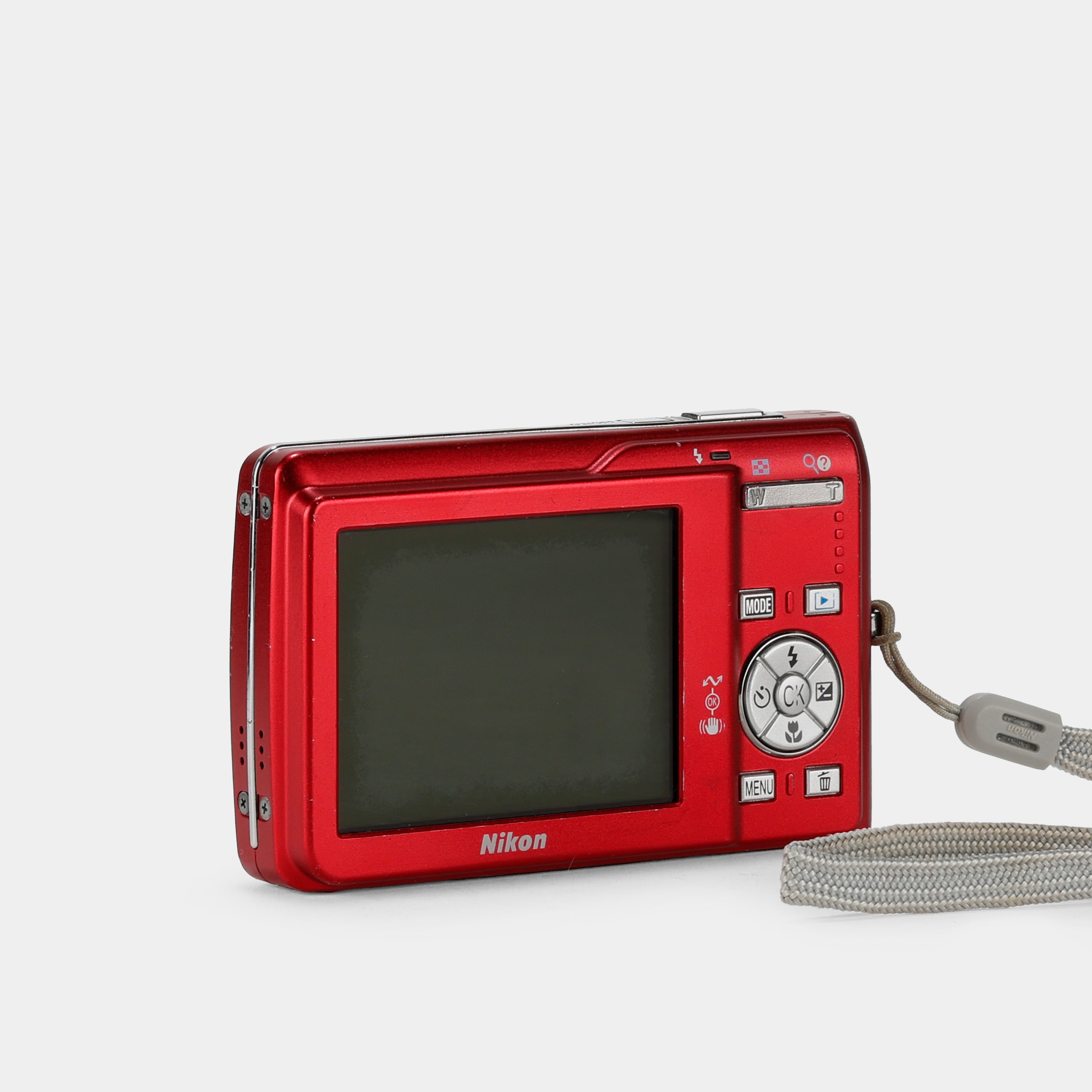 Nikon Coolpix S200 Red Point and Shoot Digital Camera